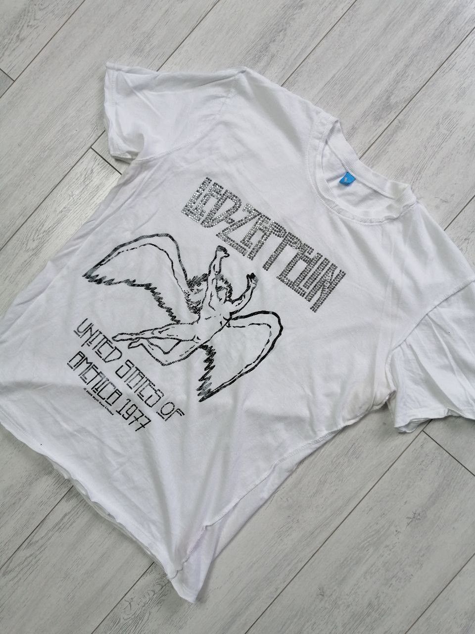 Vintage LED ZEPPELIN 2006 WHITE T SHIRT Size US L / EU 52-54 / 3 - 2 Thumbnail