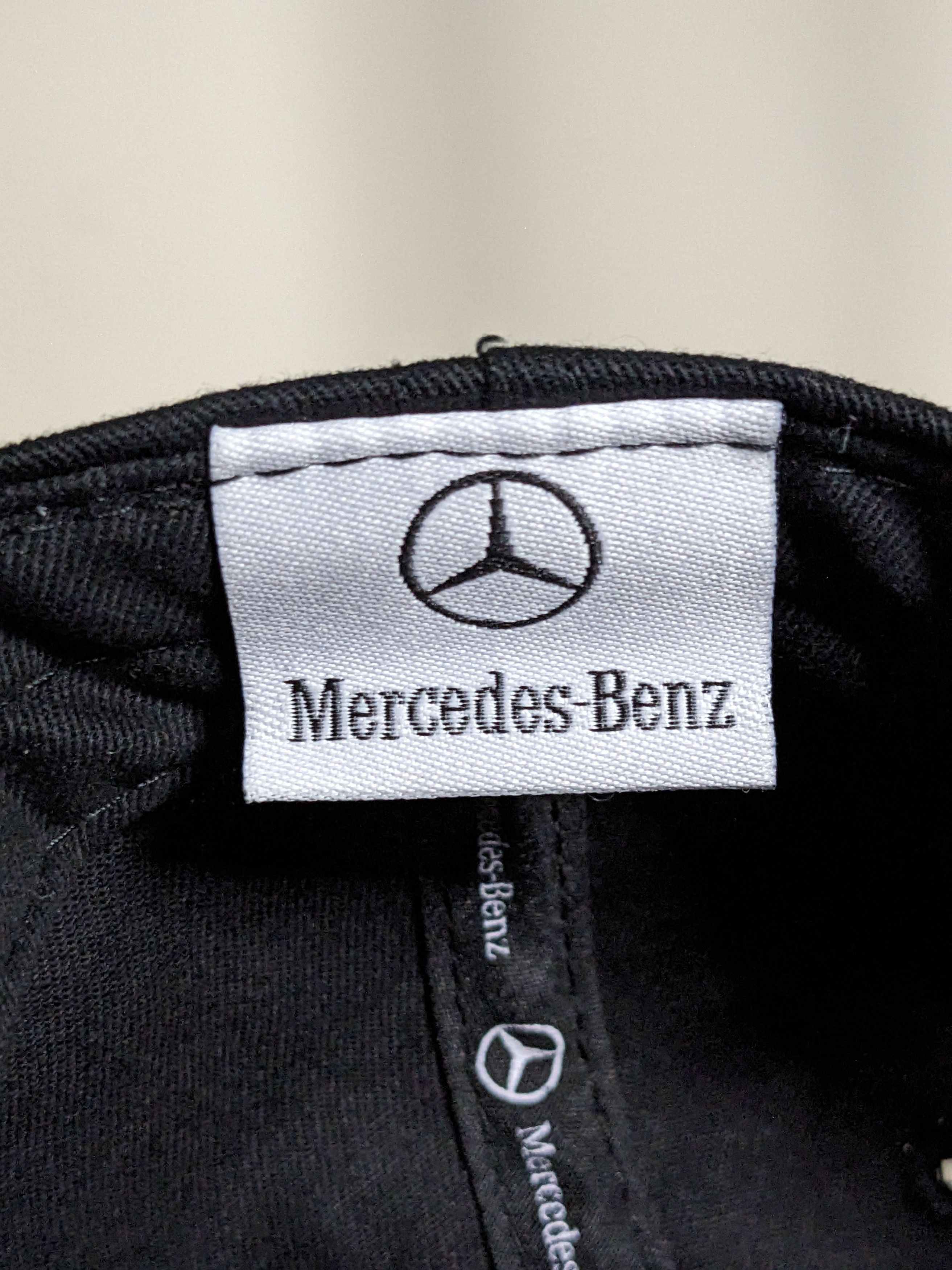 Mercedes-Benz Mercedes Benz Hat Black Emroidered Logo OS Baseball Cap Size ONE SIZE - 8 Thumbnail