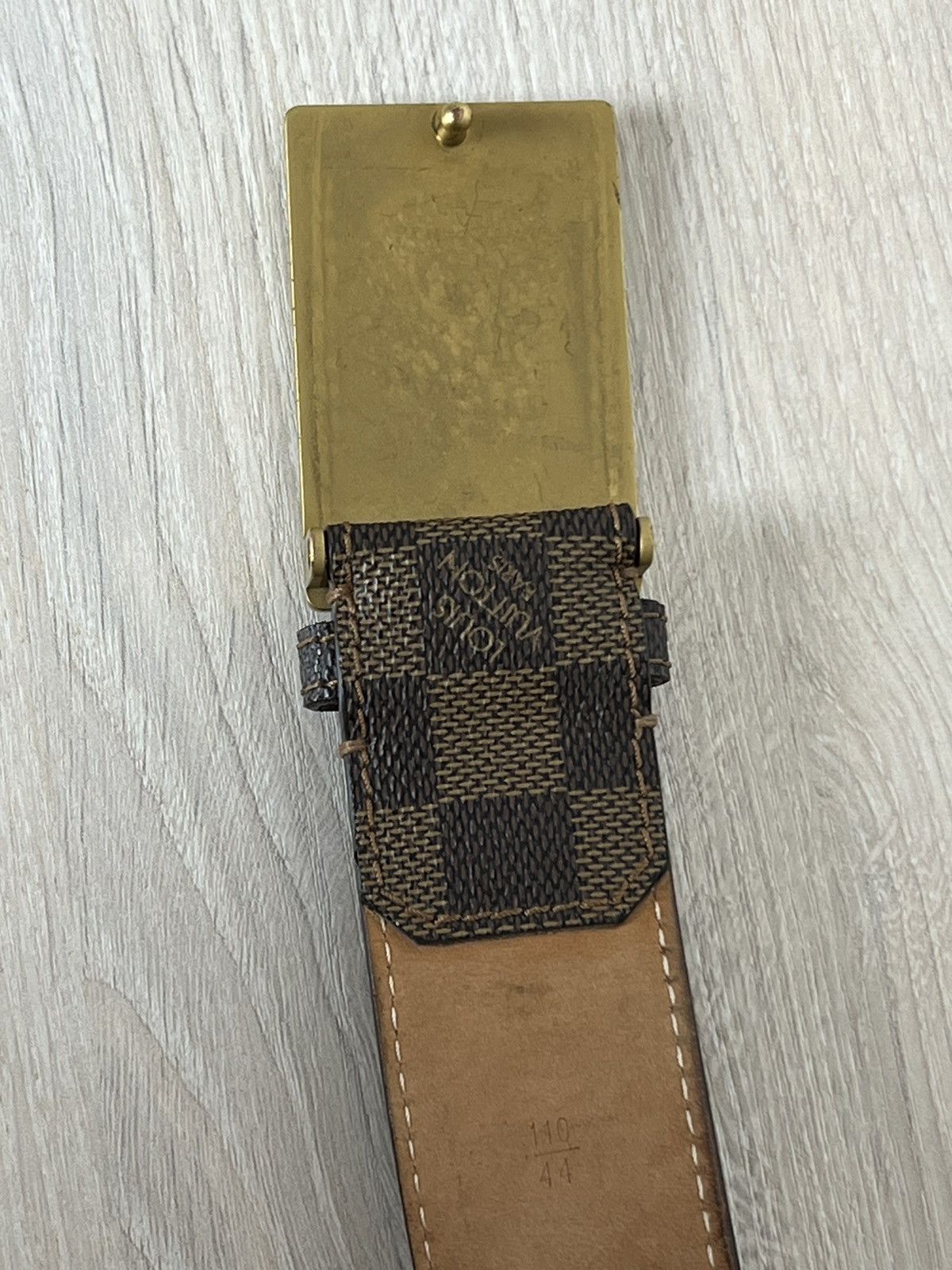 Louis Vuitton Louis Vuitton Damier Inventeur Belt Size ONE SIZE - 9 Thumbnail
