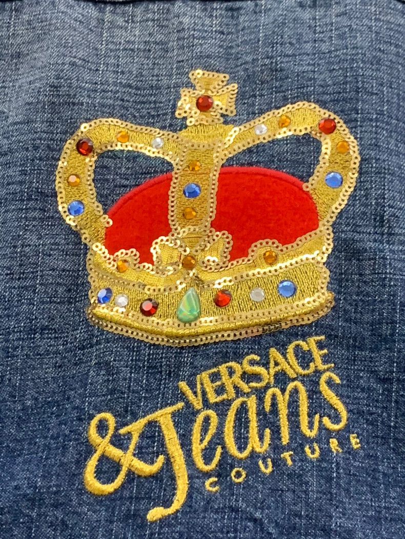 Versace Versace Denim jacket Size S / US 4 / IT 40 - 4 Thumbnail