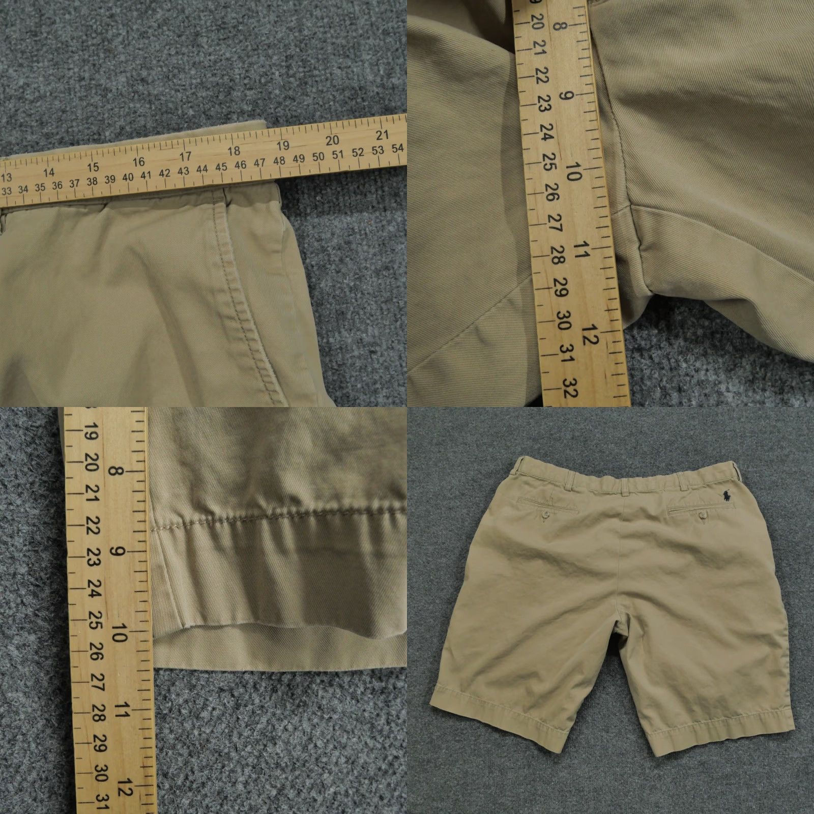 Polo Ralph Lauren VINTAGE Polo Ralph Lauren Shorts Mens 38 Tan Chino Cotton 90s Size US M / EU 48-50 / 2 - 8 Thumbnail
