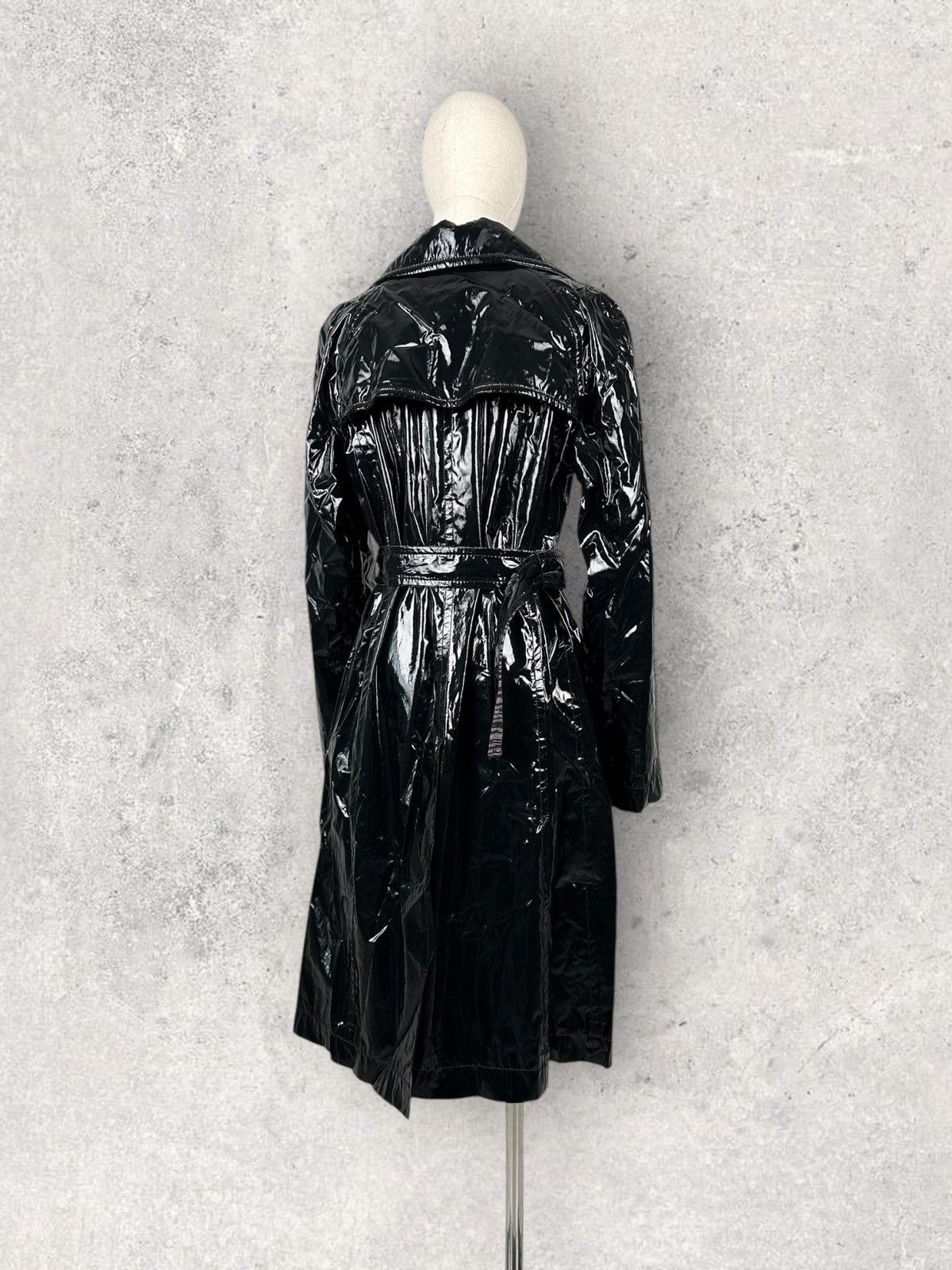 Vintage Missoni Trench Coat Brilliant Belted Rare