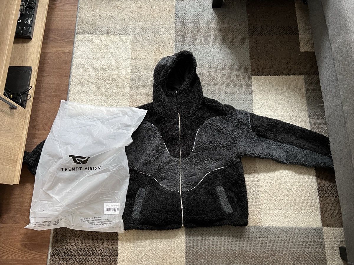 Designer × Streetwear × Vintage Trendt Vision Teddy Ninja Fleece Jacket ...