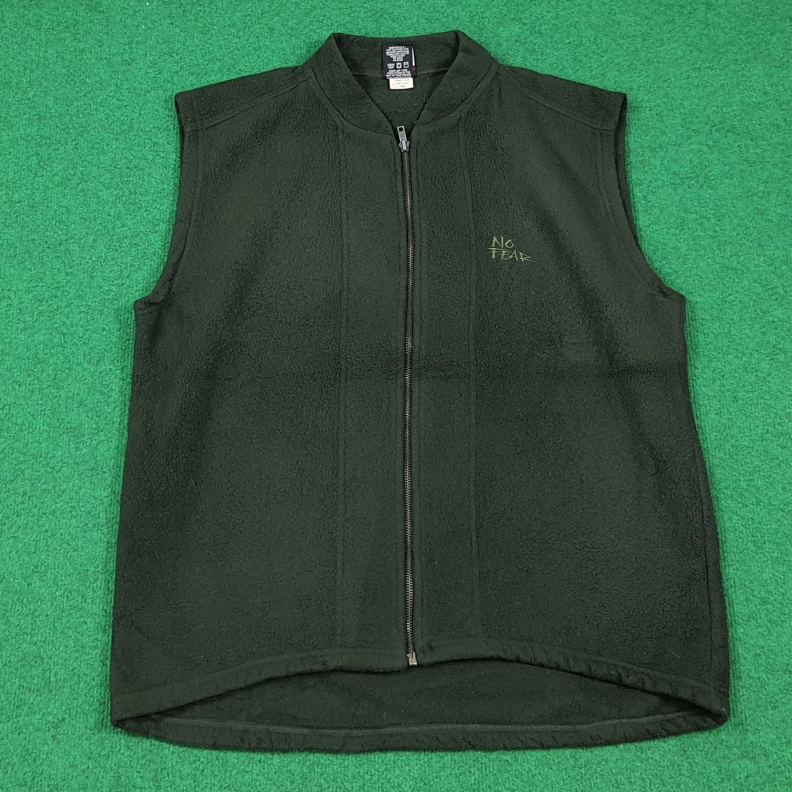 No Fear Vintage 90s No Fear Fleece Vests Gorpcore Style C279N19 Size US L / EU 52-54 / 3 - 4 Thumbnail