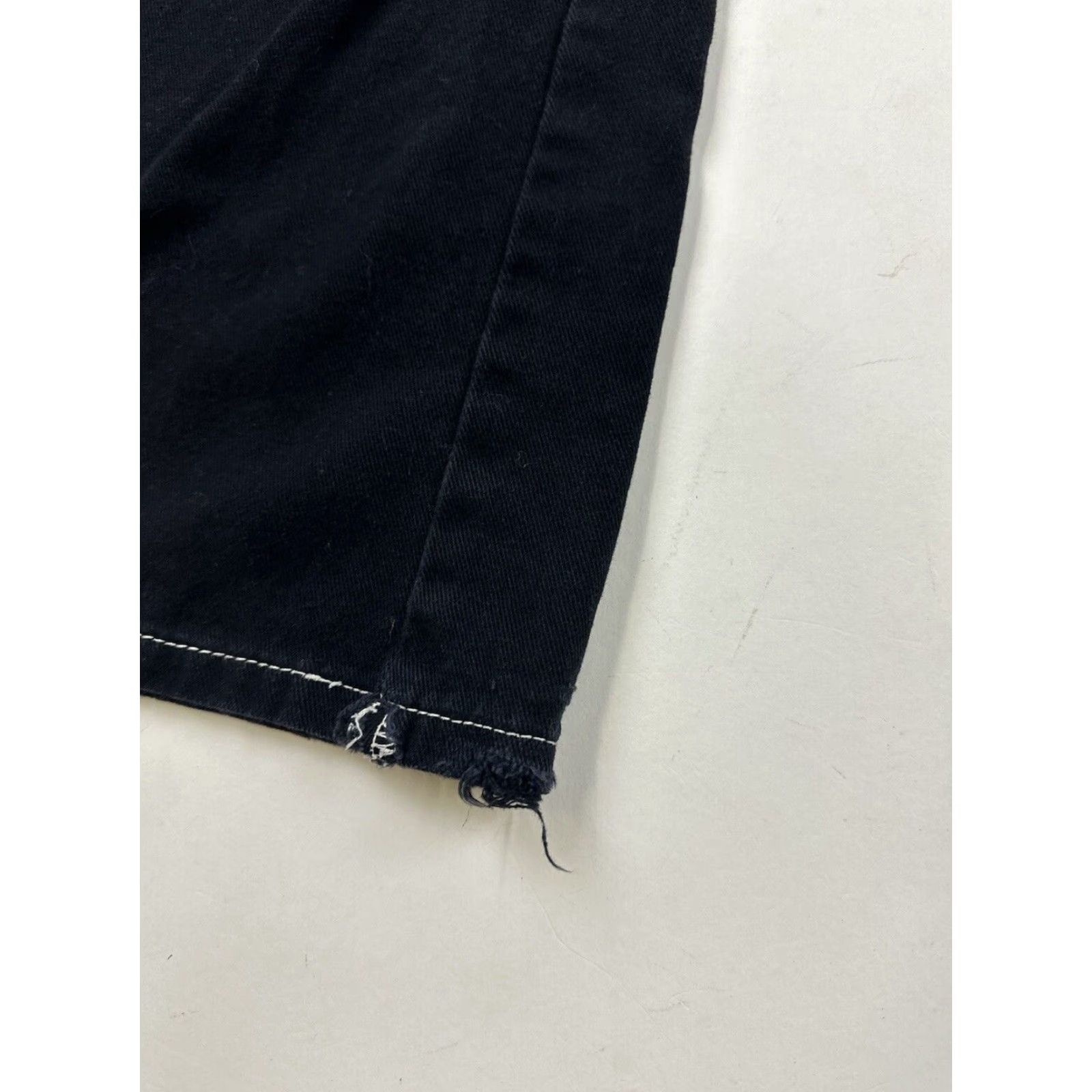 Rsq RSQ Pants Women Cargo Black 25 Wide-Leg Cotton Canvas Baggy Tilly’s RSQ Pants Women’s 25 Black Cargo Baggy Size 42" / US 20 - 3 Thumbnail