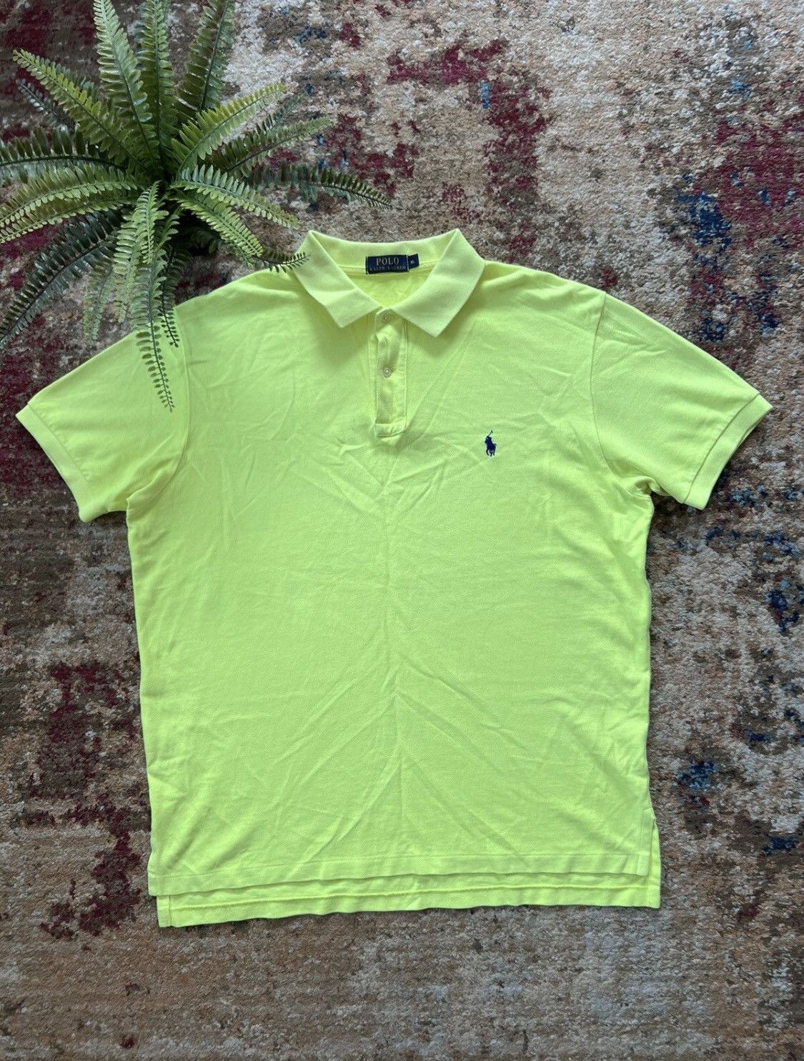 Polo Ralph Lauren × Vintage 90’s POLO RALPH LAUREN RETRO Y2K SMALL LOGO T-SHIRT Size US XL / EU 56 / 4 - 1 Thumbnail