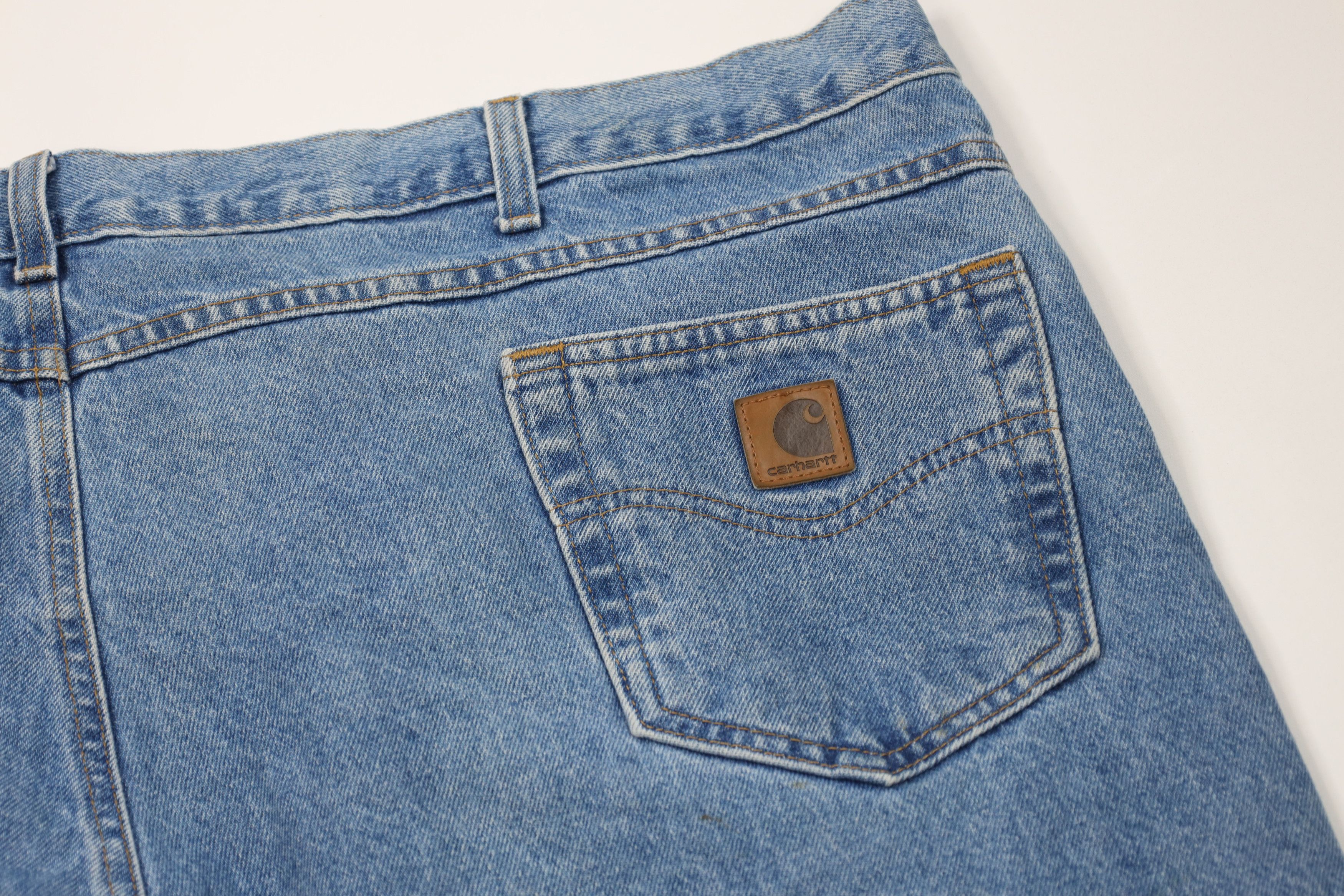 Carhartt × Vintage Vintage Carhartt Out Relaxed Fit Denim Jeans Blue Cotton Size US 44 / EU 60 - 15 Thumbnail