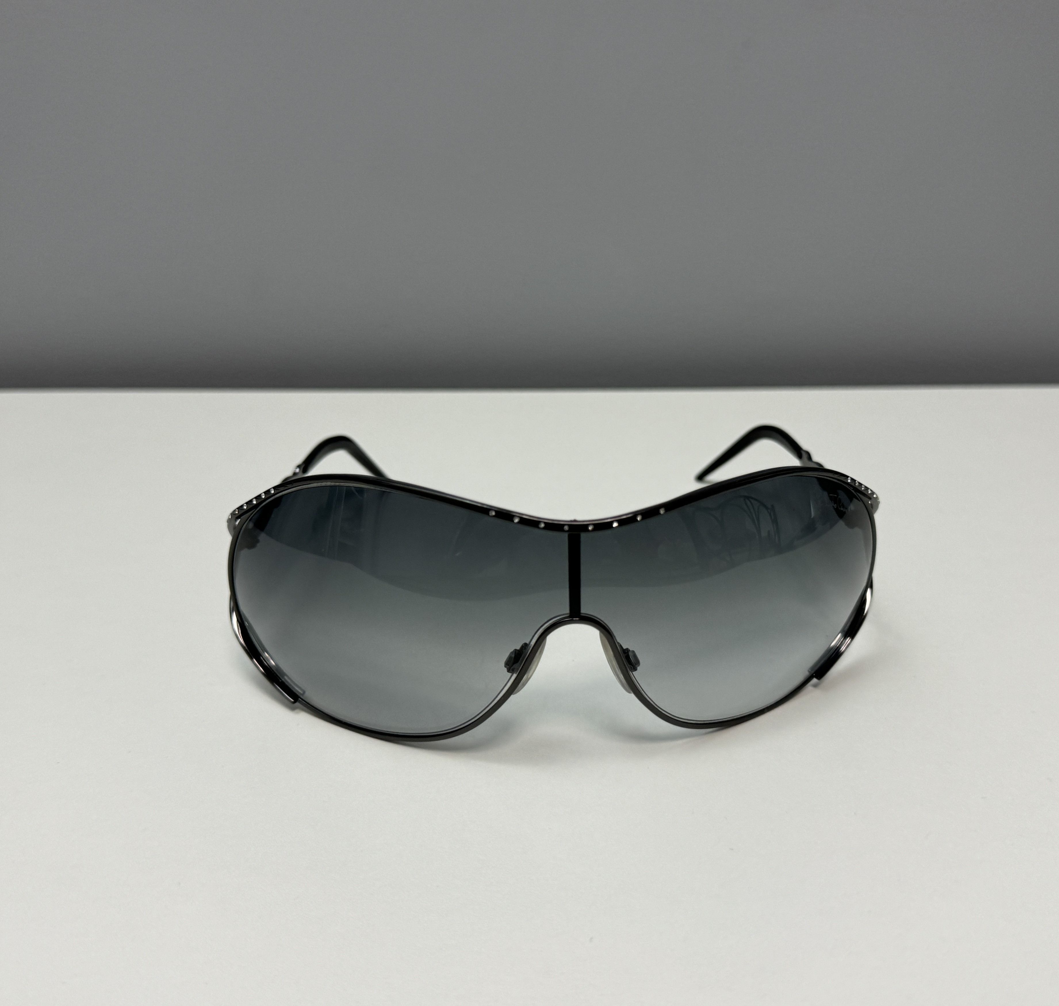 Roberto Cavalli Roberto Cavalli Achille 215S Shield Sunglasses Gradient Size ONE SIZE - 4 Thumbnail