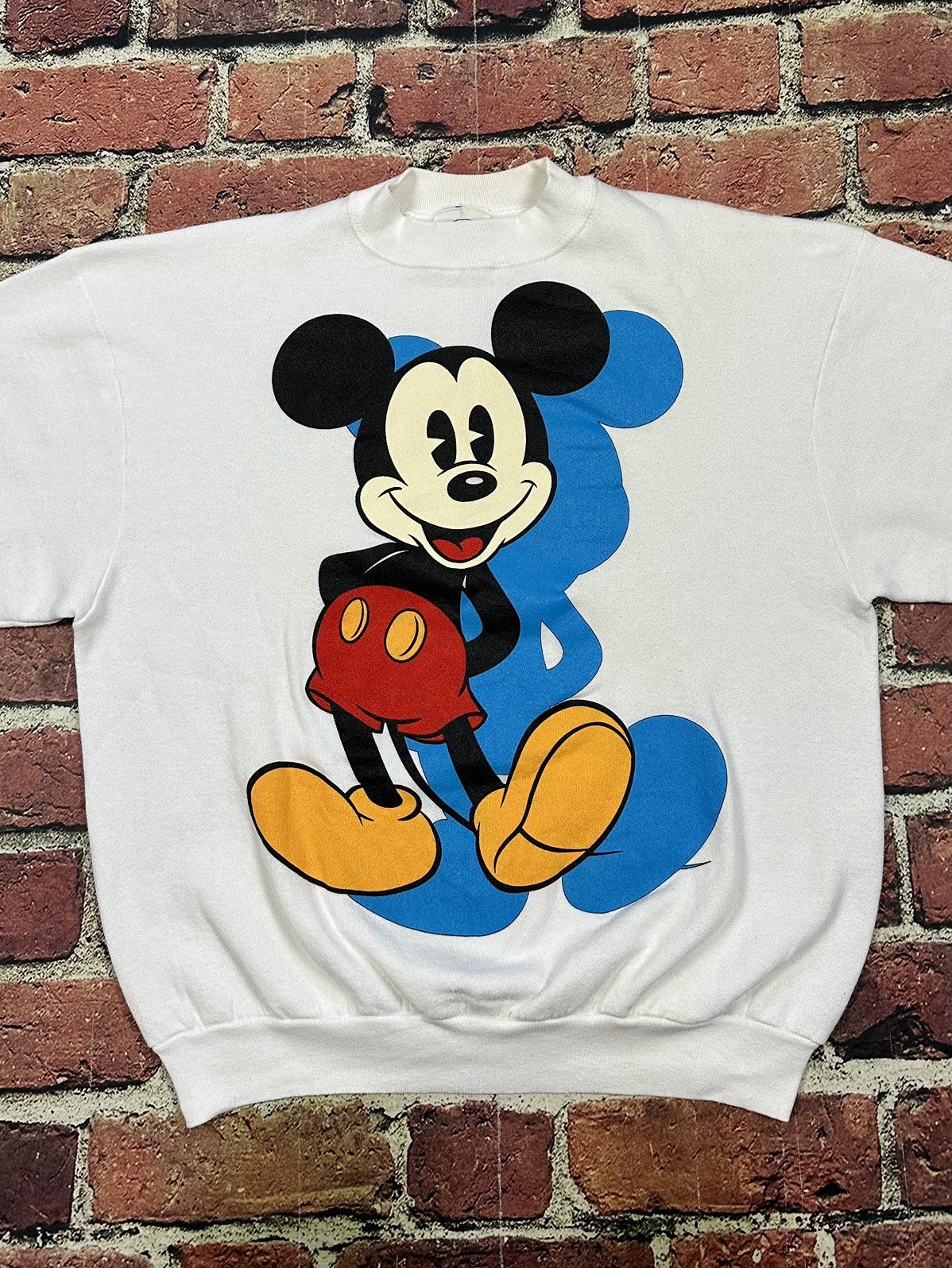 Mickey & Co. Vintage Walt Disney Mickey Mouse Shadow Graphic Sweatshirt Size US XL / EU 56 / 4 - 2 Thumbnail