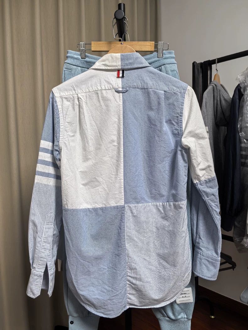 Thom Browne thom browneStitched four-bar shirt 2503-Nextarrow Size US XS / EU 42 / 0 - 7 Thumbnail