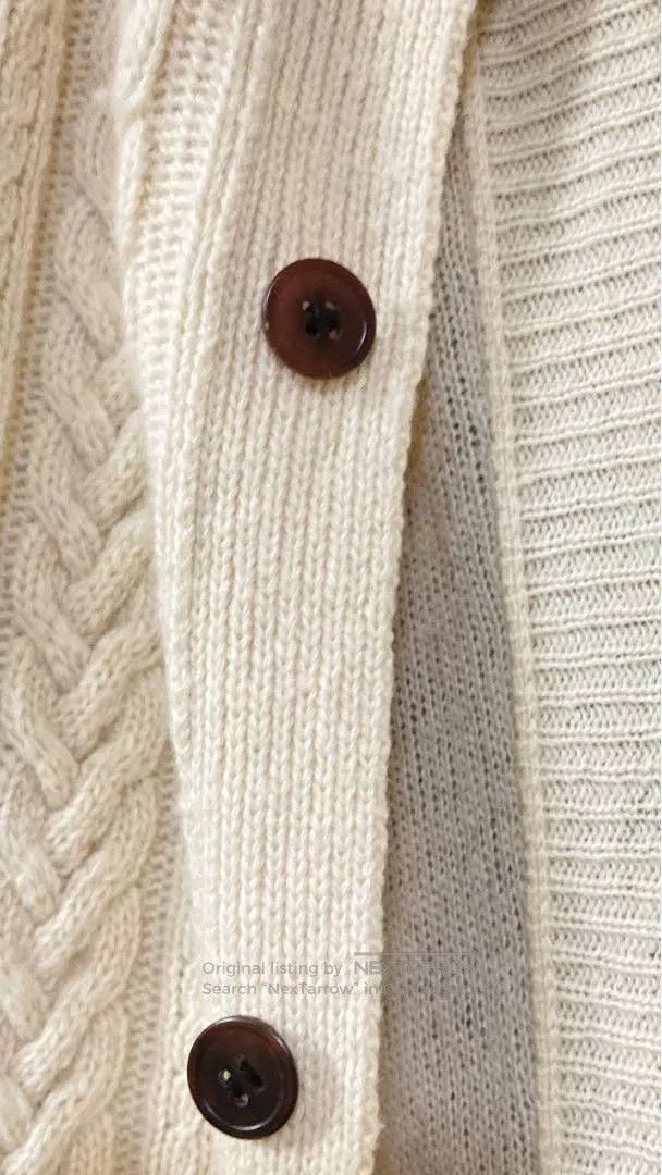 Yohji Yamamoto Yohji Yamamoto Cable Knit Cardigan Size US M / EU 48-50 / 2 - 7 Thumbnail