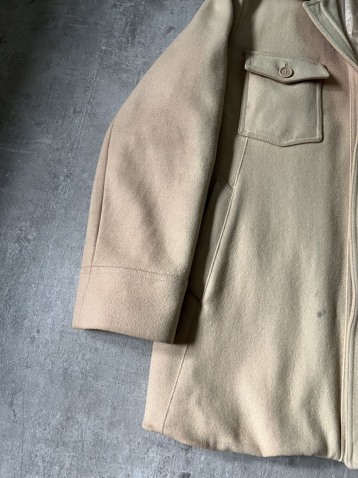 Helmut Lang Vintage Helmut Lang 1997 wool beige coat archival Size US L / EU 52-54 / 3 - 2 Thumbnail