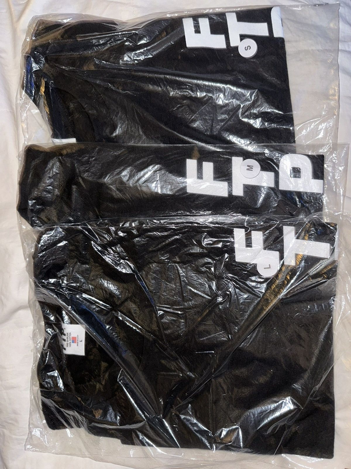 Fuck The Population FTP “Vertical Logo” Tee - DEADSTOCK* (black-large) Size US L / EU 52-54 / 3 - 4 Thumbnail