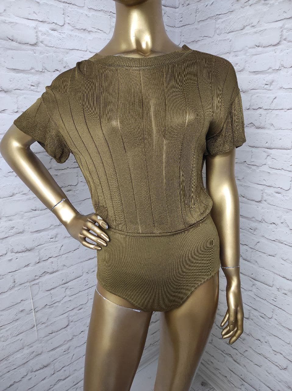 Alaia Azzedine Alaia Paris Vintage Runway 90s Bodysuit Icon Sz S Size S / US 4 / IT 40 - 1 Thumbnail