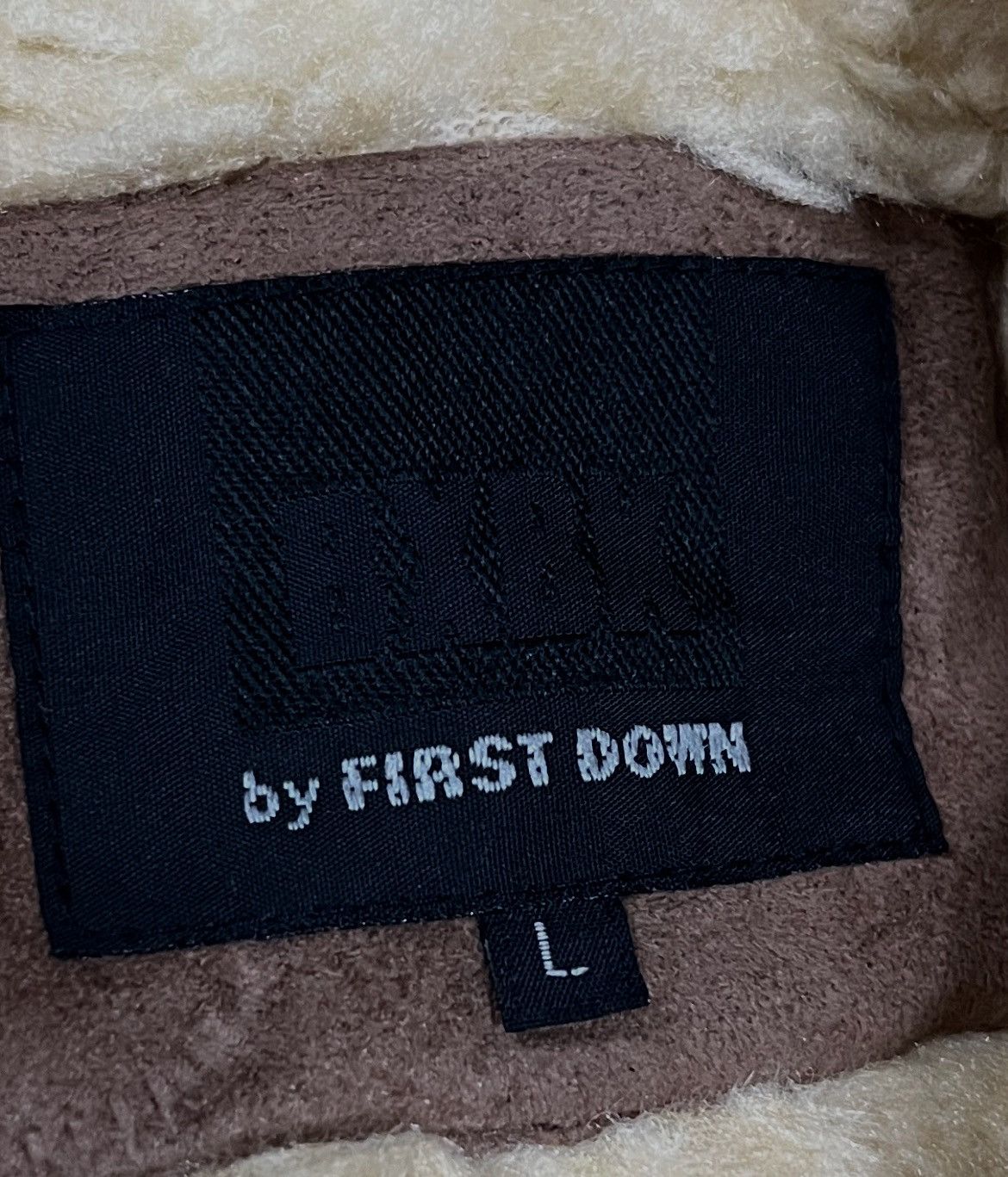Designer Bxbk by first down faux leather winter season jacket Size US L / EU 52-54 / 3 - 7 Thumbnail