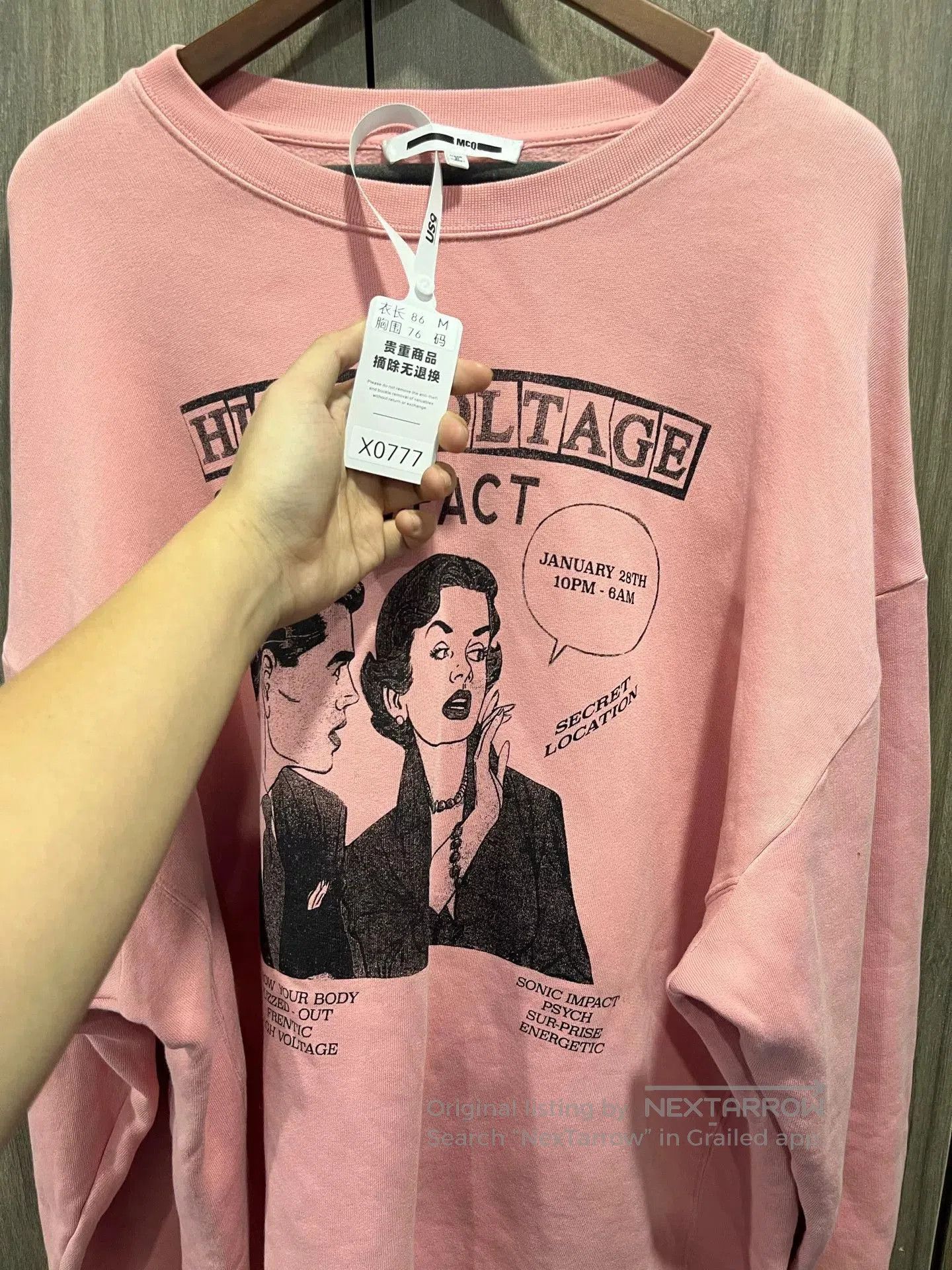 Alexander McQueen Alexander McQueen Pink Sweatshirt. Size M / US 6-8 / IT 42-44 - 8 Thumbnail