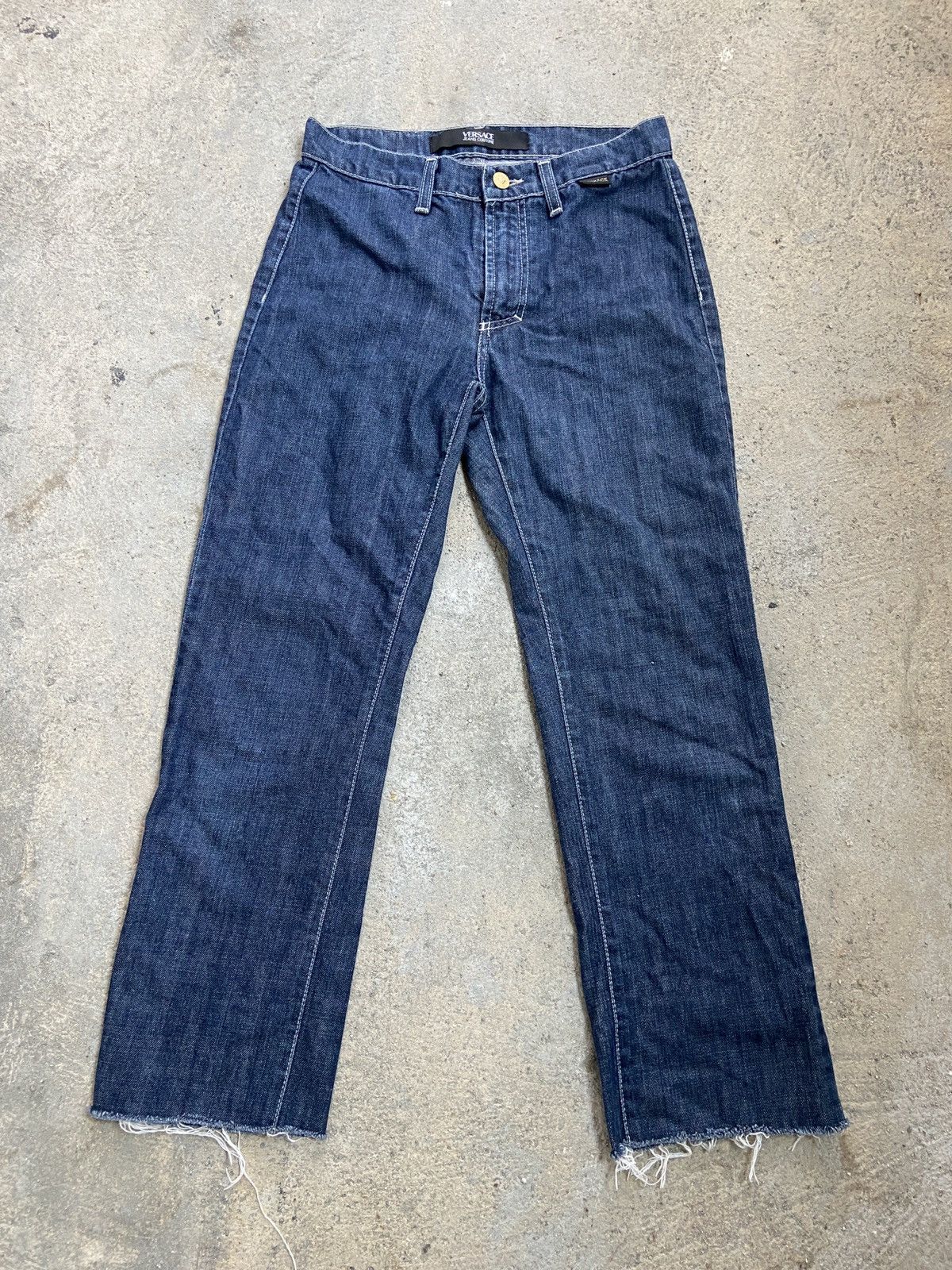Designer × Versace Jeans Couture × Vintage Distressed Versace Jeans Counture Size US 28 / EU 44 - 3 Thumbnail
