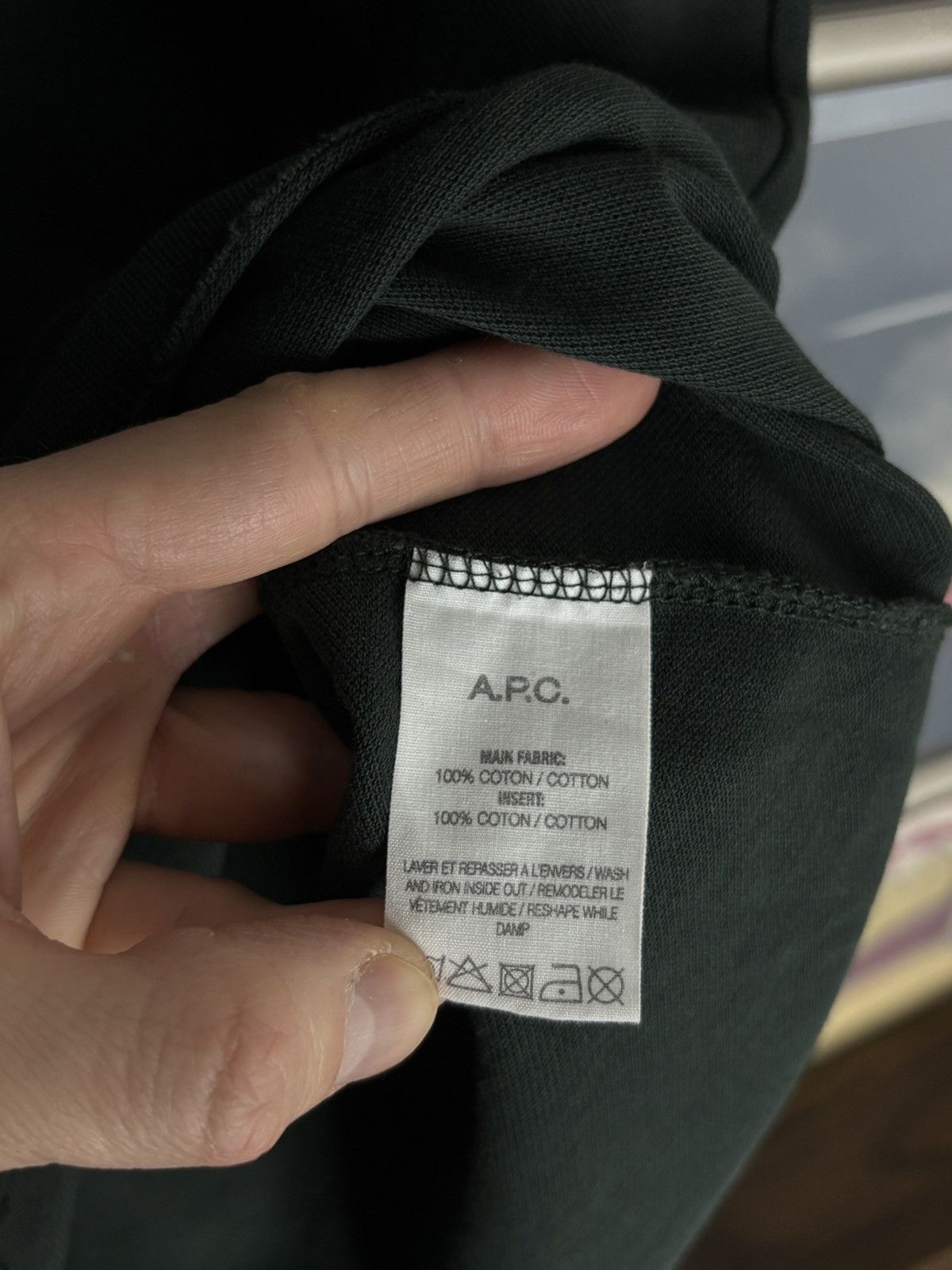 A.P.C. A.P.C. Dark Green Polo Shirt Size US L / EU 52-54 / 3 - 8 Thumbnail