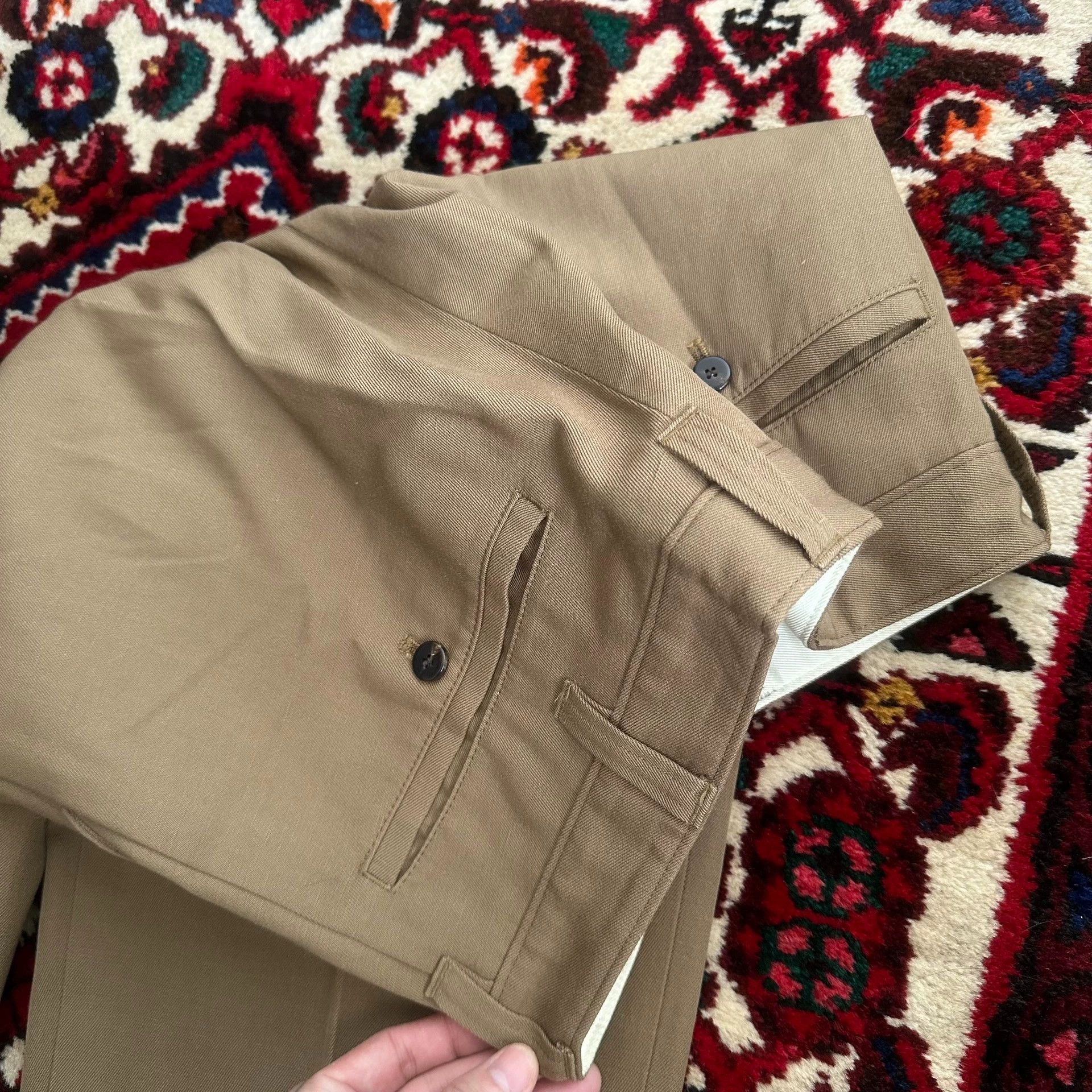 Visvim VISVIM 19AW MCCLOUD SLACKS W/L Size 2 Khaki Size US 32 / EU 48 - 3 Thumbnail