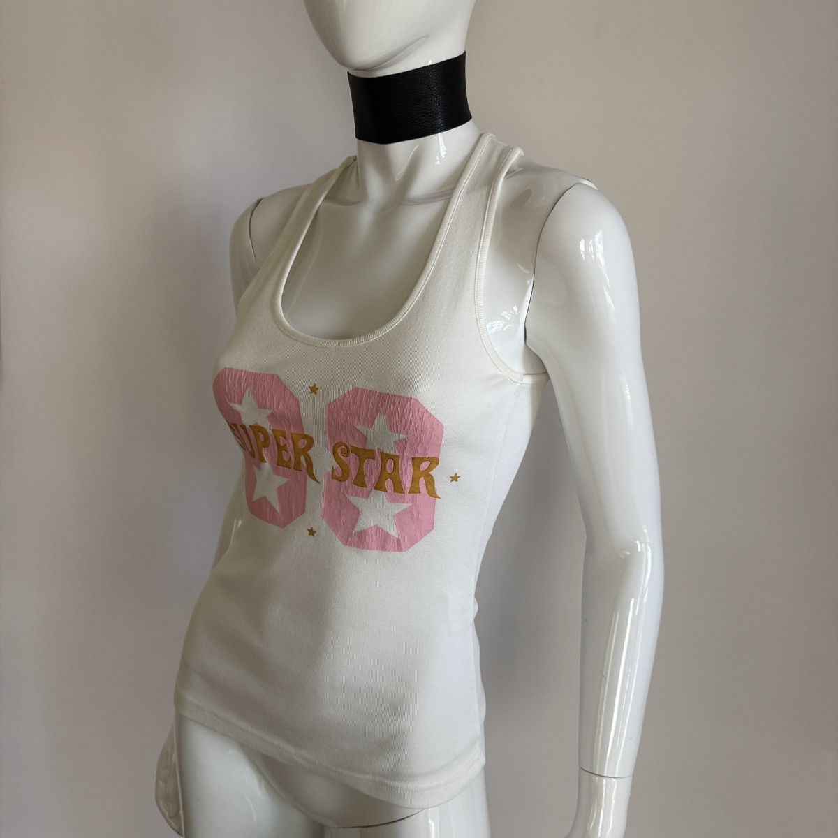 Dolce & Gabbana Archival 00s D&G "Super Star" Graphic Tank Top Size S / US 4 / IT 40 - 3 Thumbnail