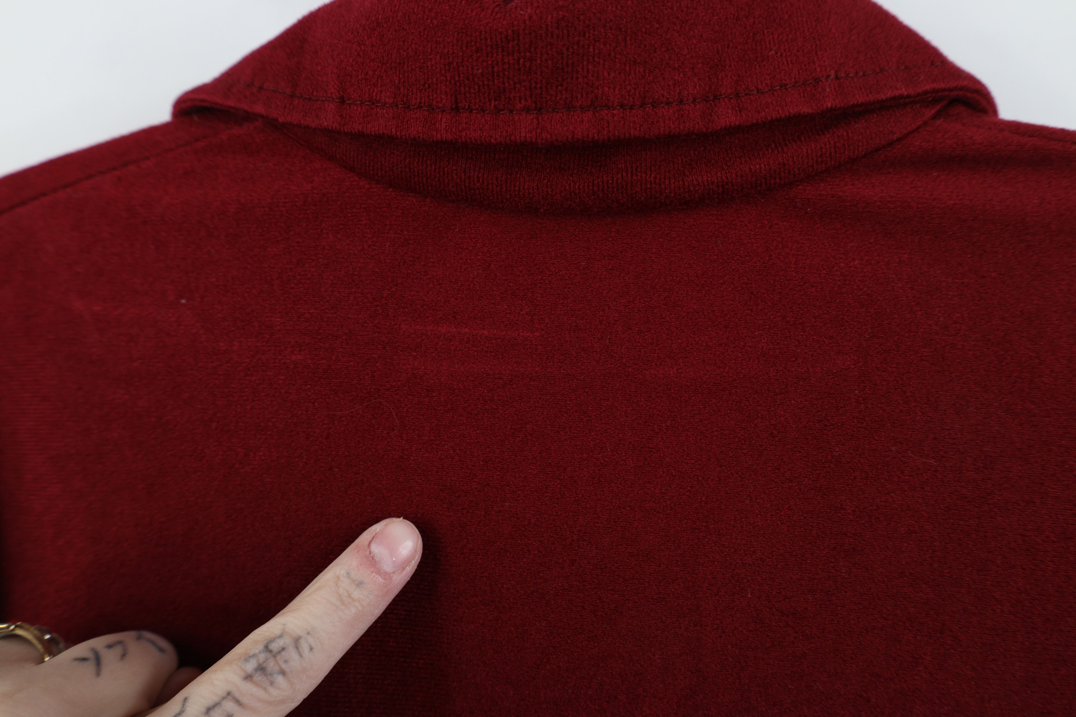 Vintage Vintage 70s Streetwear Long Sleeve Rugby Polo Shirt Red USA Size US M / EU 48-50 / 2 - 9 Thumbnail