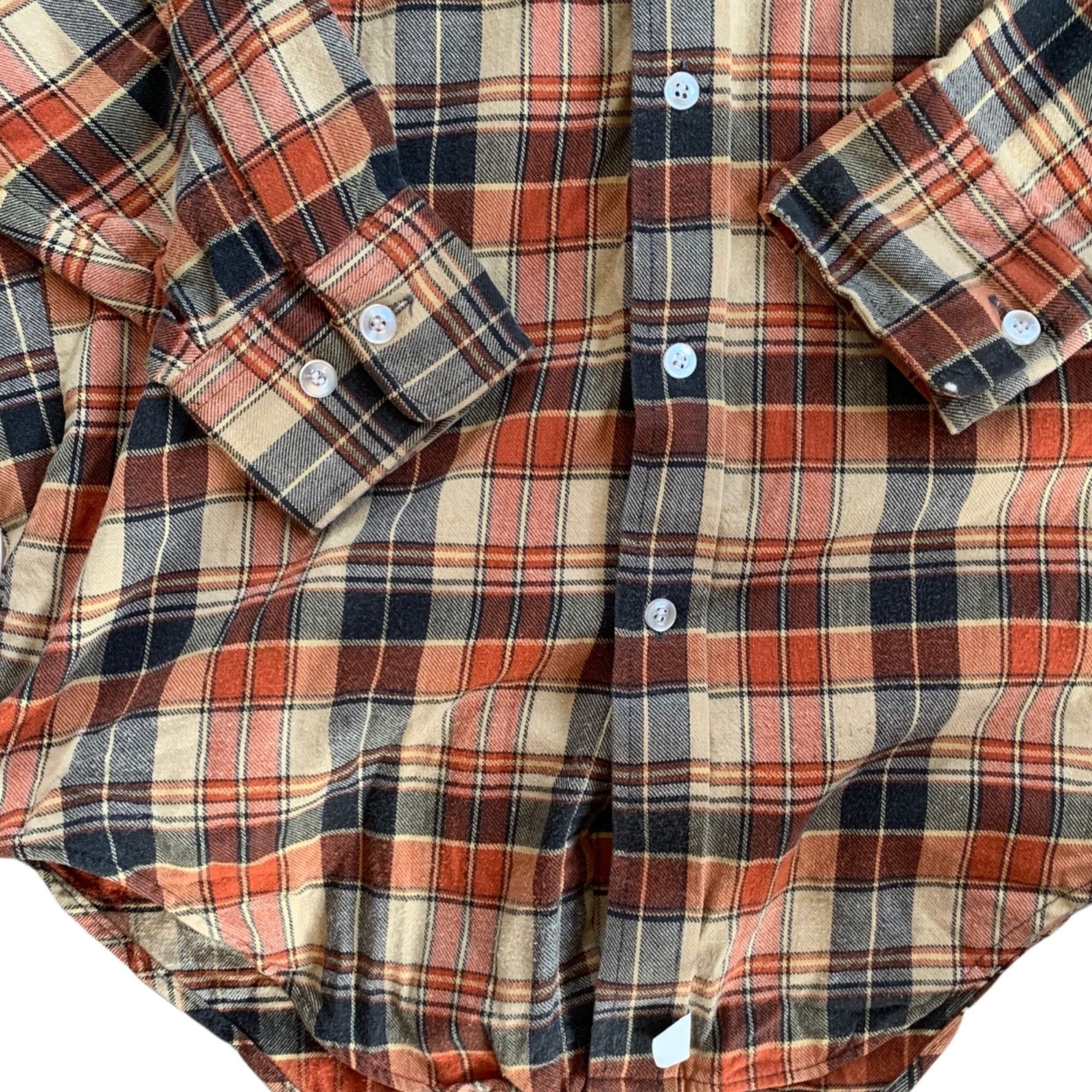 Vintage Vintage LS Ayers & Co Flannel Shirt USA Perfectly Worn In S Size US S / EU 44-46 / 1 - 3 Thumbnail