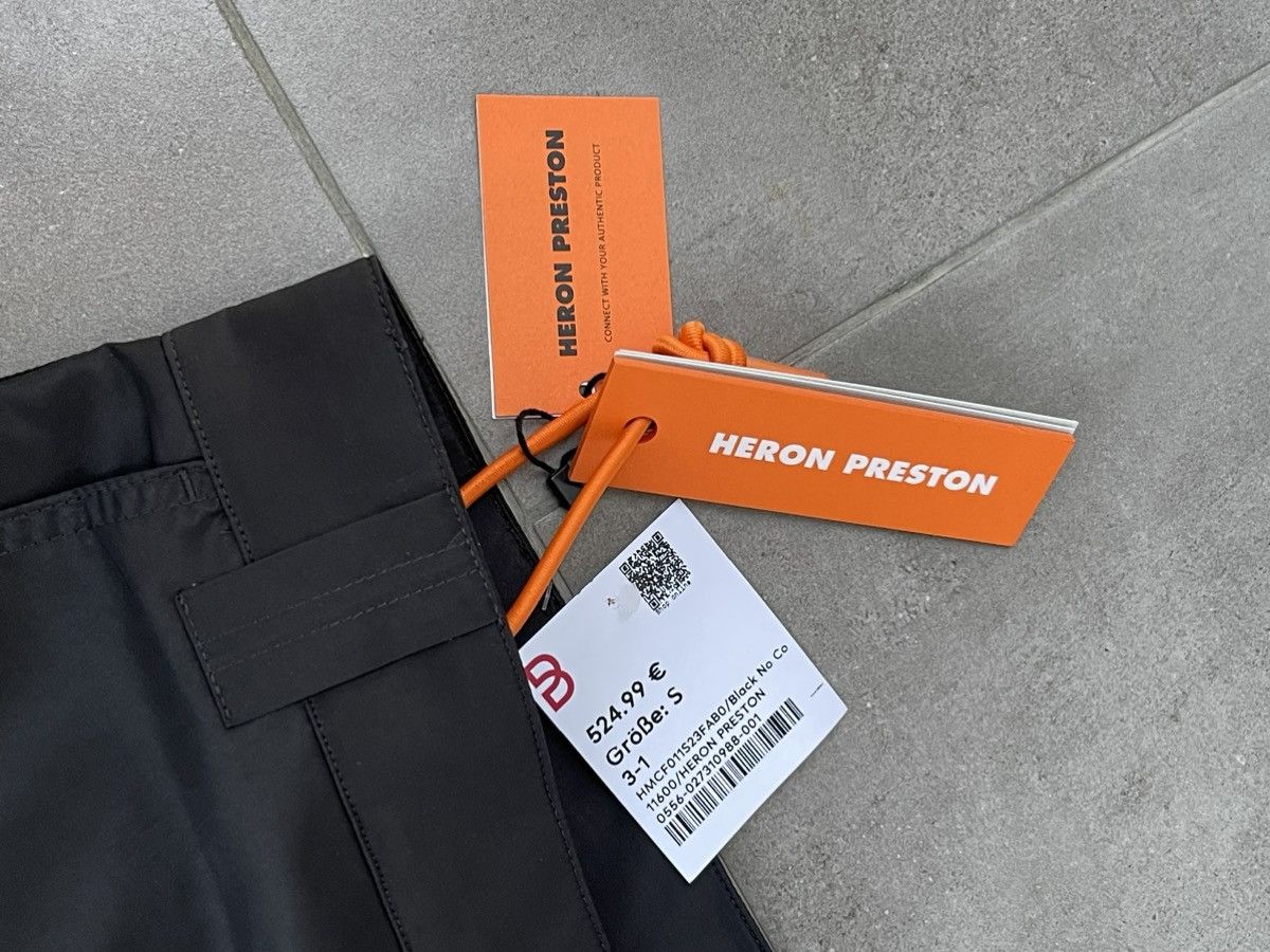 Heron Preston !DS! SS23 Heron Preston X-Ray Track Black Cargo Pants Size US 32 / EU 48 - 23 Thumbnail