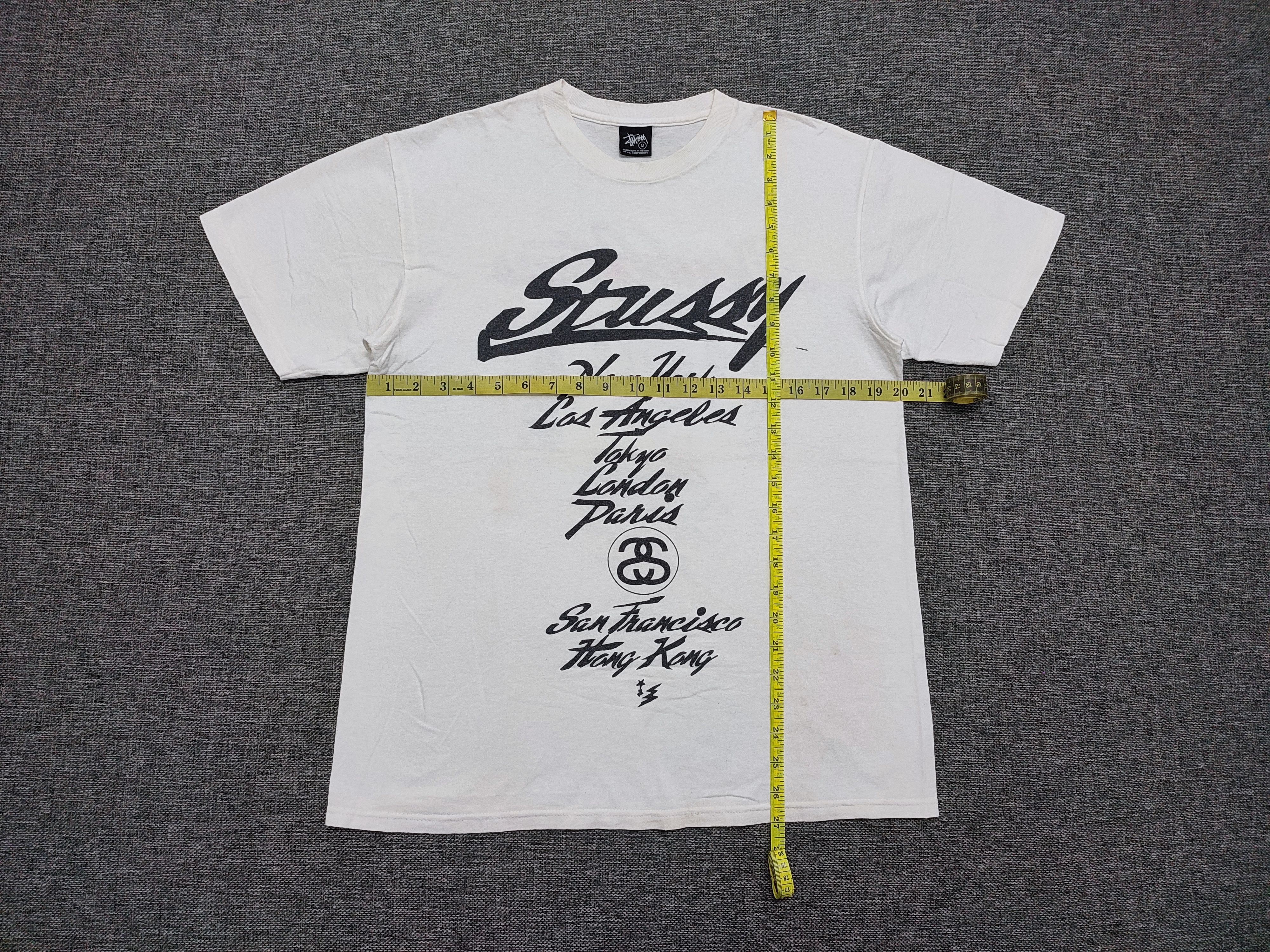 Stussy × Wtaps Vintage Stussy x Wtaps World Tour Tee Size US M / EU 48-50 / 2 - 3 Thumbnail
