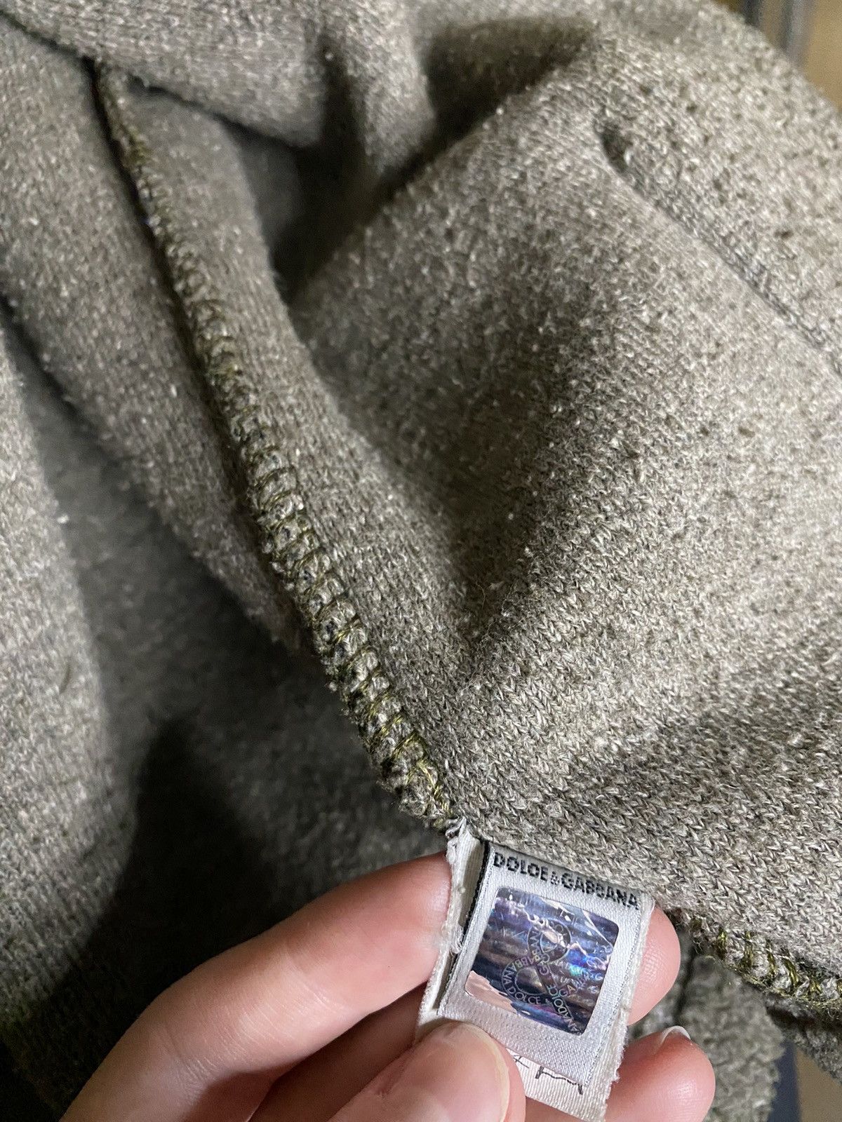 Dolce & Gabbana Dolce&Gabbana | DG | zip-up knit sweater | Vintage | Size: M Size US M / EU 48-50 / 2 - 11 Thumbnail