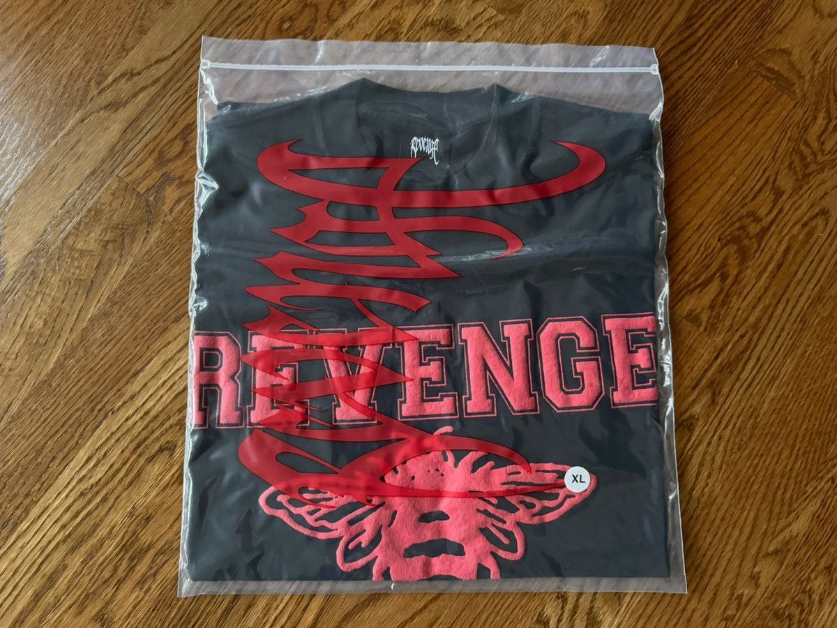999 Club × Revenge XL Revenge Juice Wrld Friend Tee Black Shirt Bee Red Extra Size US XL / EU 56 / 4 - 6 Thumbnail