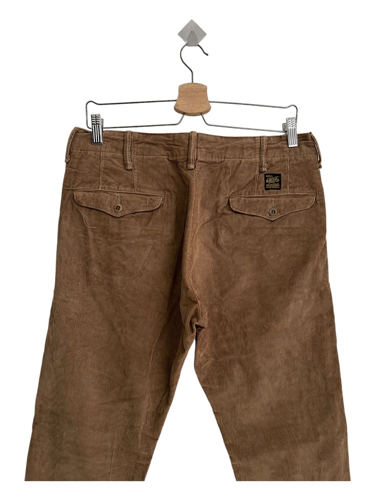 RRL Ralph Lauren OG RRL 1940s Reproduction Corduroy Khakis Trousers Pants Size US 32 / EU 48 - 4 Thumbnail