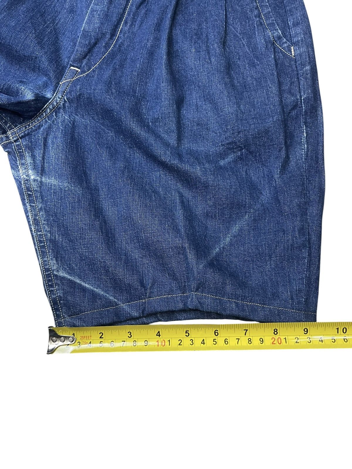Orslow Orslow Jeans Short Denim Streetwear Size 29" - 12 Thumbnail
