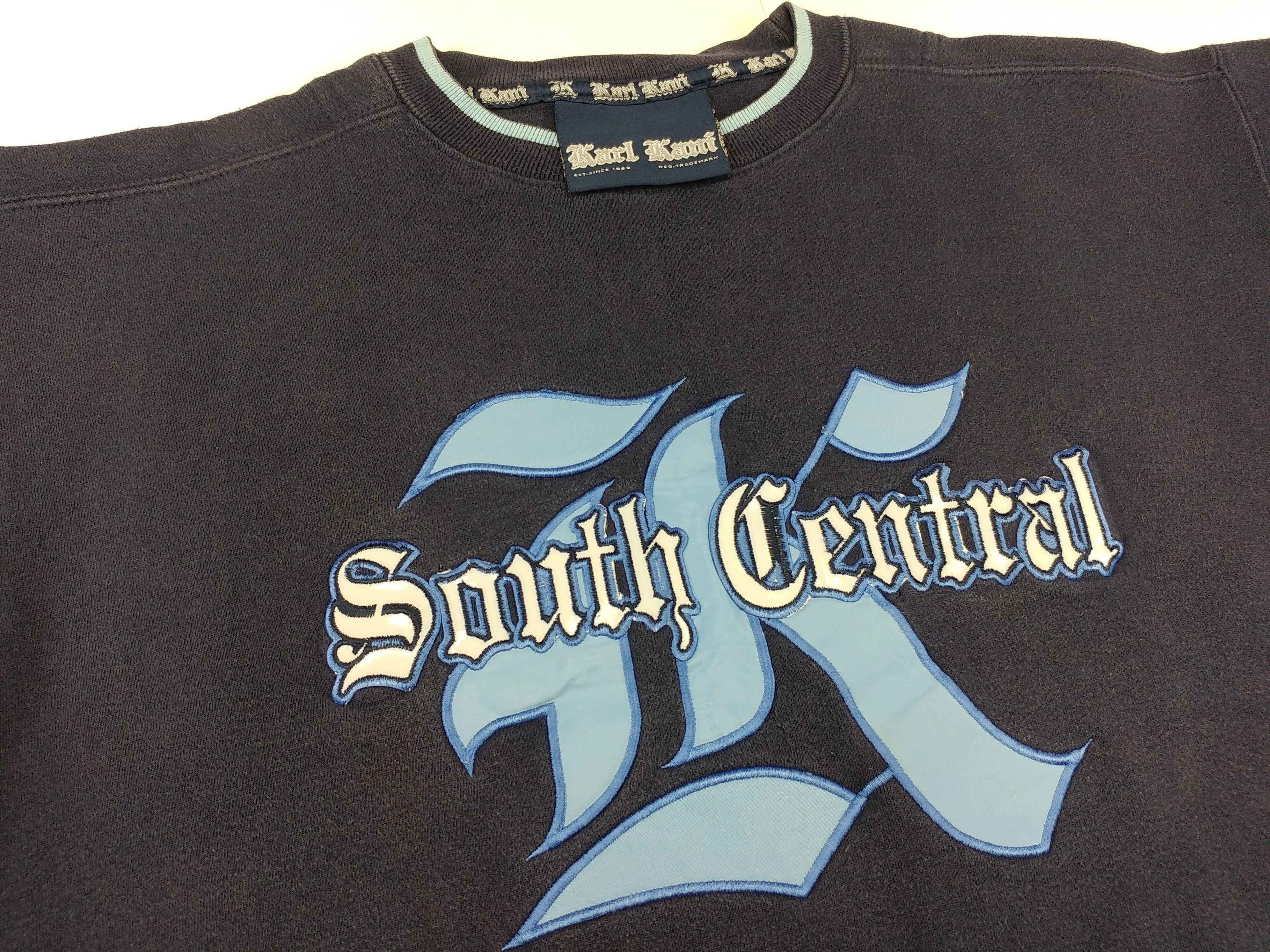 Karl Kani KARL KANI sweatshirt, South Central, vintage 90s hip hop, L Size US L / EU 52-54 / 3 - 11 Thumbnail