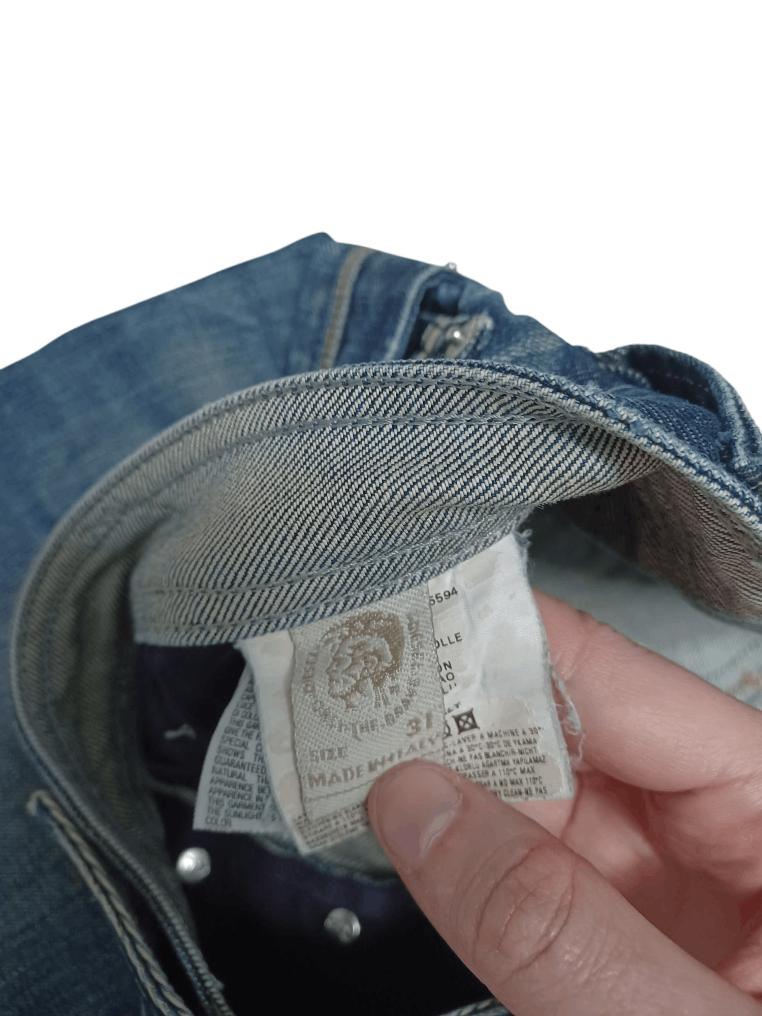 Diesel DIESEL TIMMEN VINTAGE W31 L30 JEANS DENIM Size US 31 - 6 Thumbnail