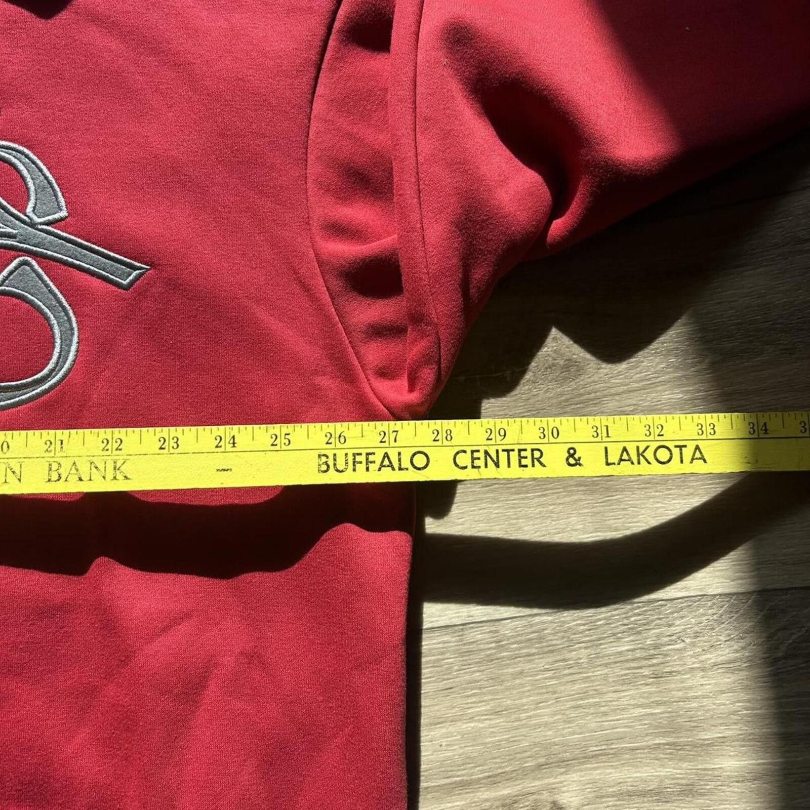 Southpole Vintage y2k Southpole Red Boxy Embroidered Hoodie NWT XL Size US XL / EU 56 / 4 - 5 Thumbnail