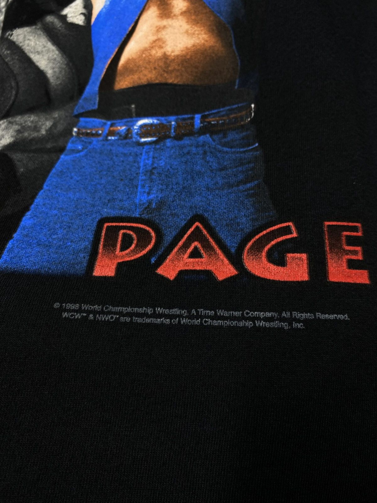 Vintage Vintage 1998 Diamond Dallas Page T-Shirt Wcw Wrestling XL Size US XL / EU 56 / 4 - 3 Thumbnail
