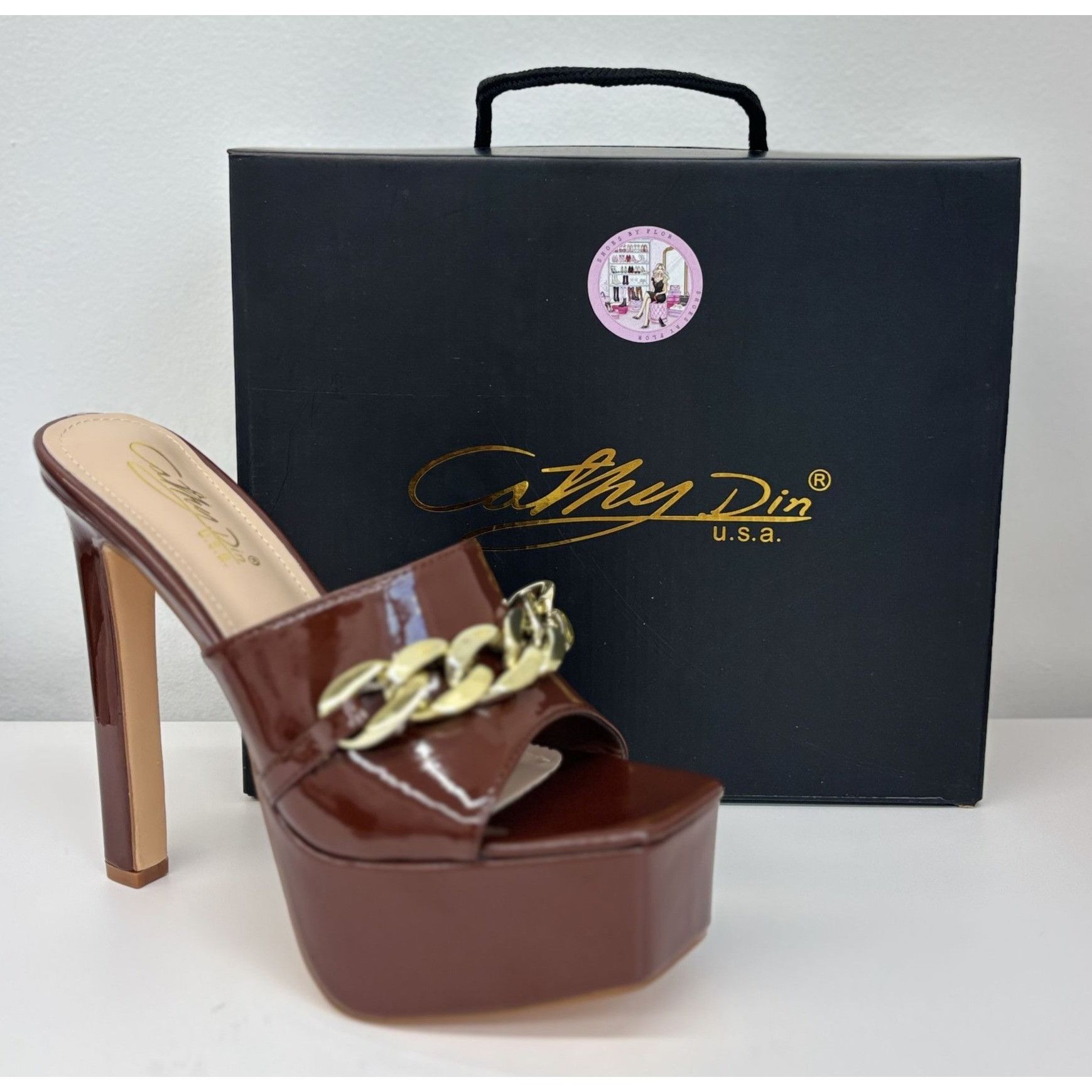 Other CATHY DIN / Kaiaa-7/ Platform / High Heels / With Chain Acce Size US 7.5 / IT 37.5 - 7 Thumbnail