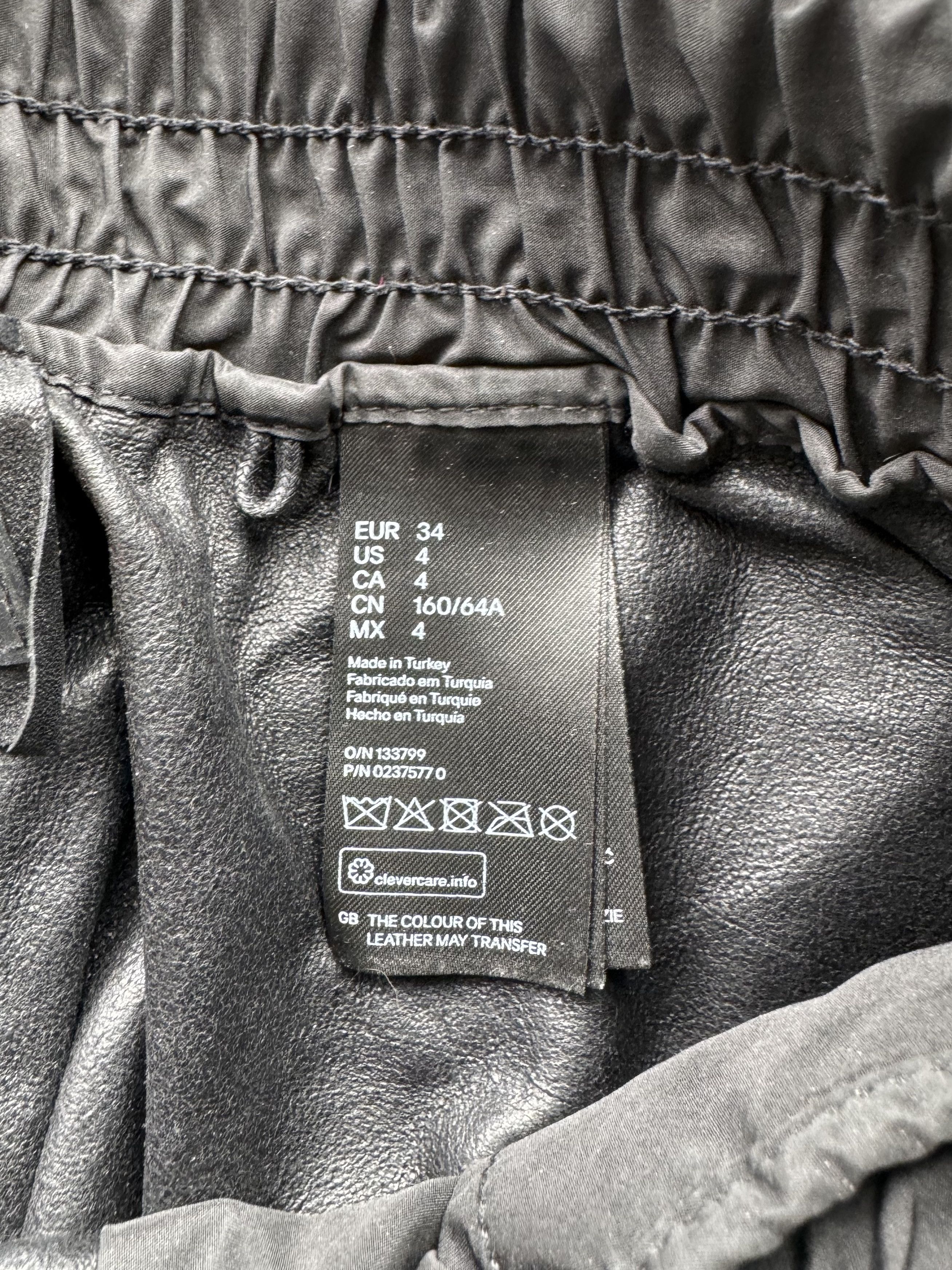 Alexander Wang Alexander Wang x H&M Leather Pants (V159) Size 27" / US 4 / IT 40 - 4 Thumbnail