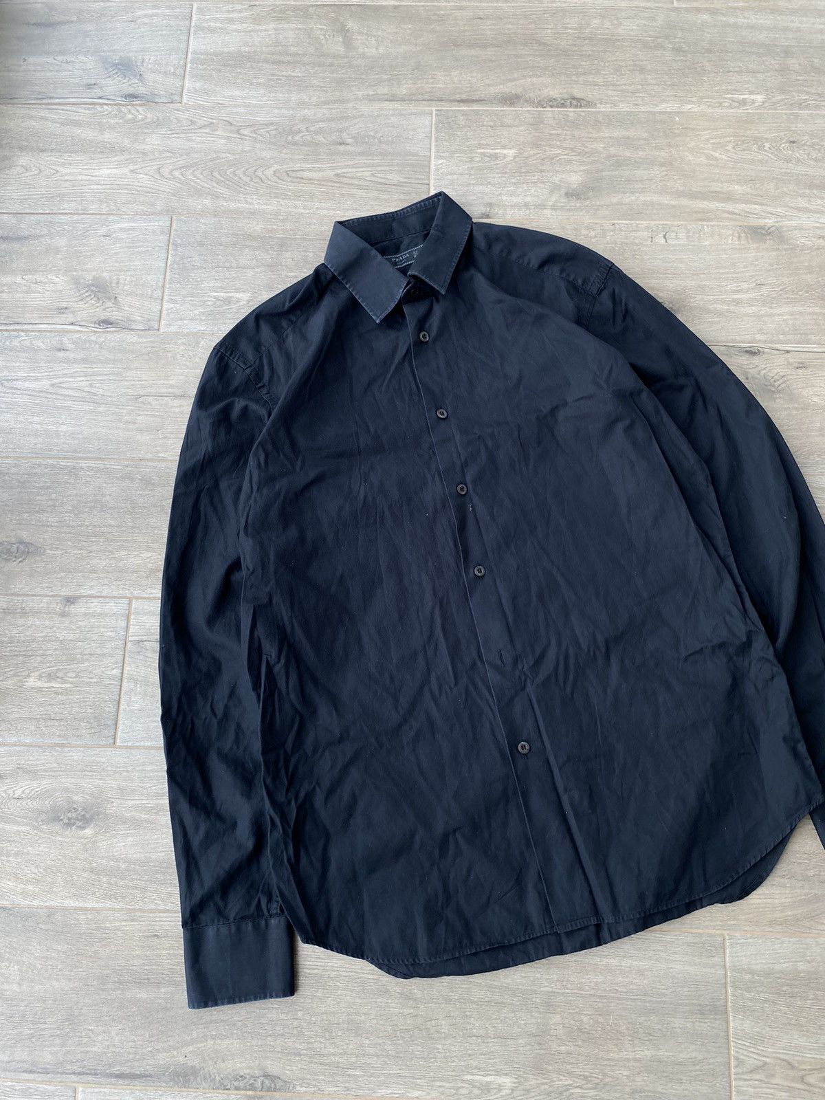 Prada × Vintage Prada Vintage Black Label Shirt Size US M / EU 48-50 / 2 - 3 Thumbnail