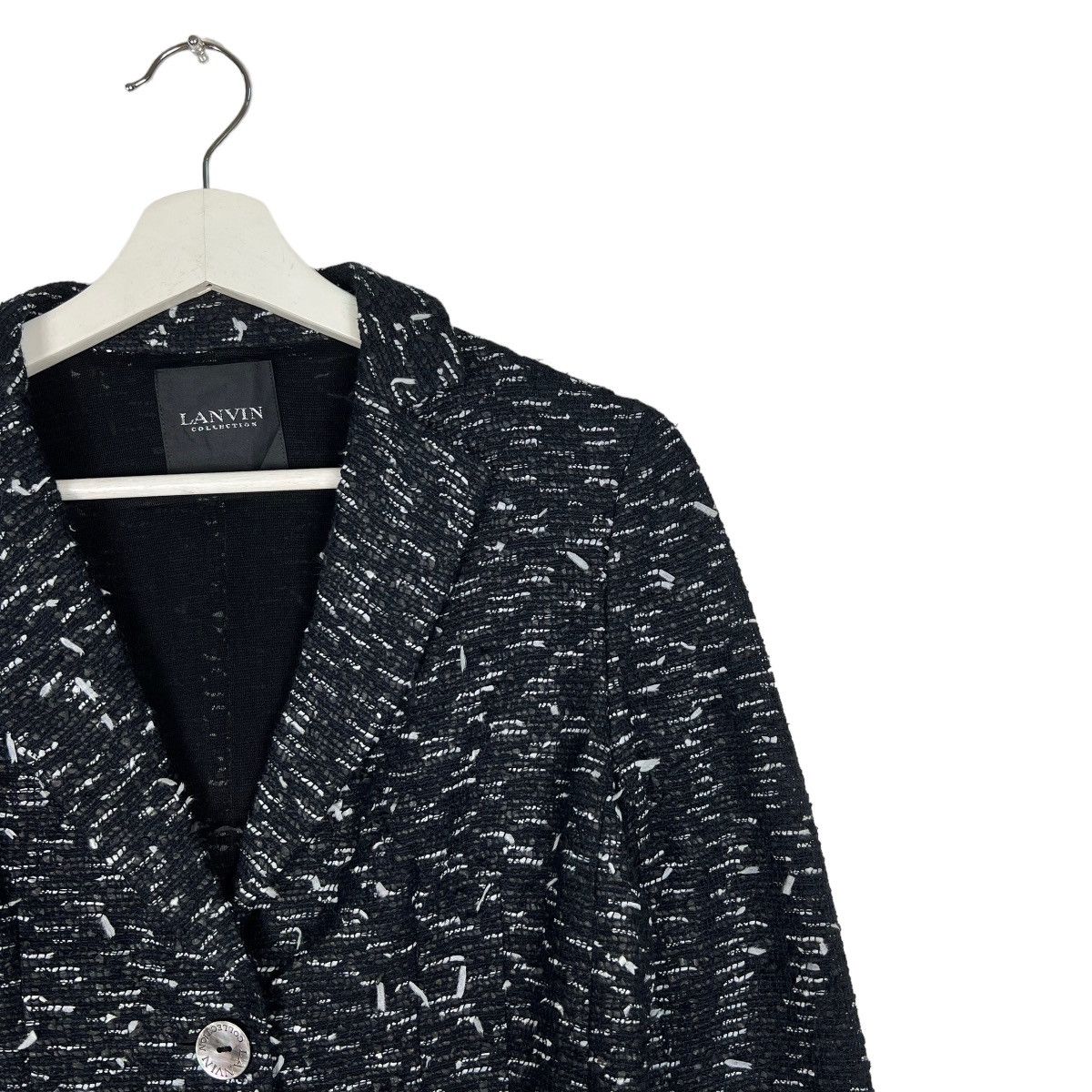 Lanvin 🔥 LANVIN COLLECTION TWEED JACKET Size M / US 6-8 / IT 42-44 - 6 Thumbnail