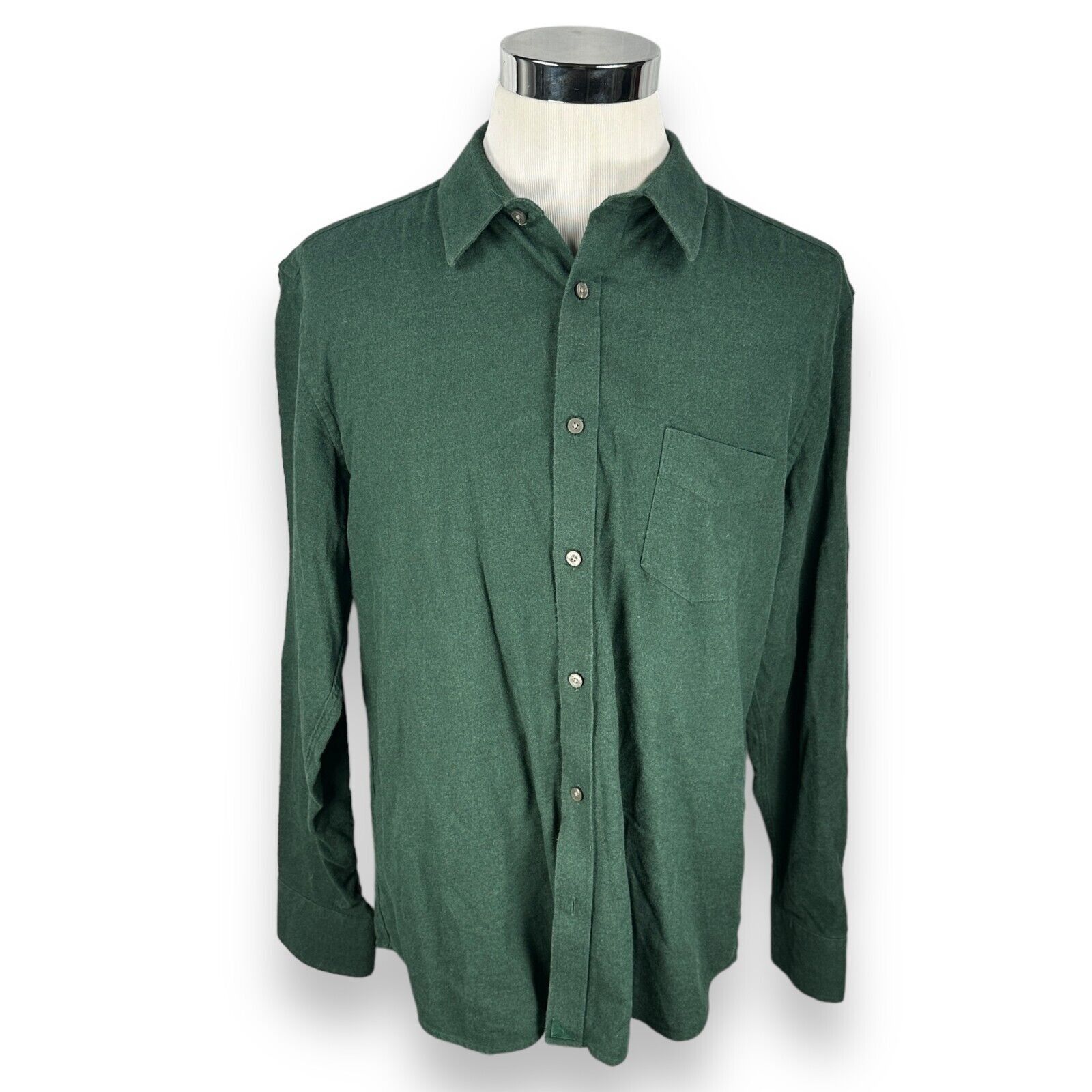 UNTUCKit Untuckit Flannel Shirt Men’s 2XL XXL Green 100 Cotton Slim Size US XXL / EU 58 / 5 - 1 Thumbnail