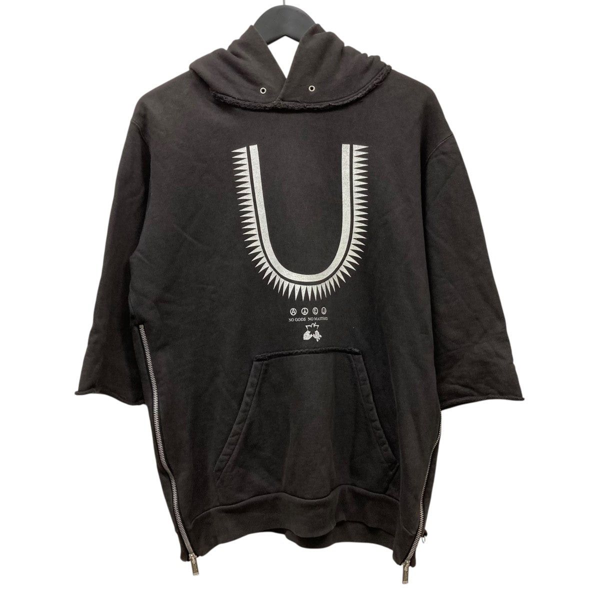 Undercover "No Gods No Masters" Giz 3/4 Sleeve Hoodie Size US M / EU 48-50 / 2 - 1 Thumbnail