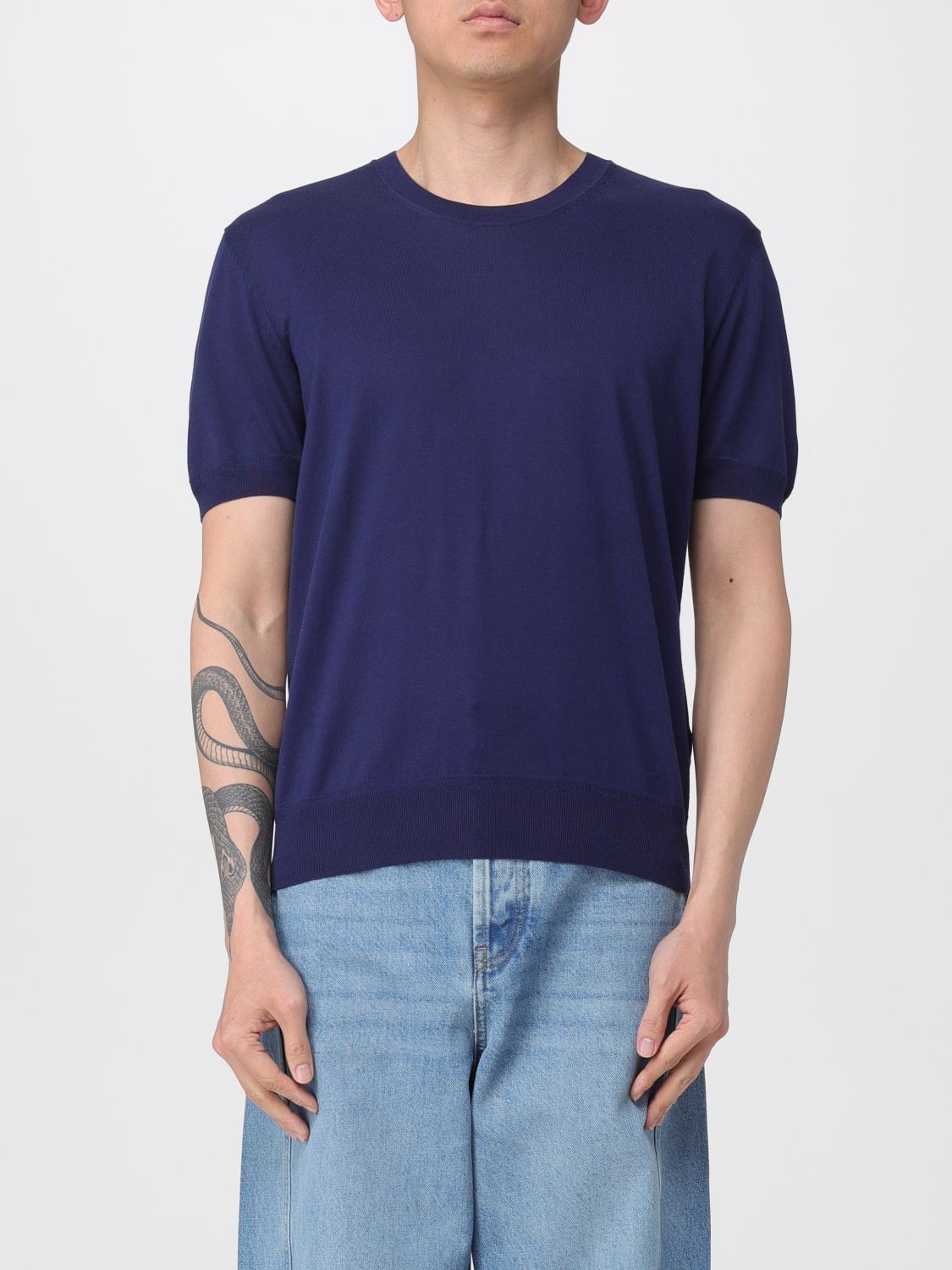 Tom Ford Tom Ford Sweater Men Blue Size US L / EU 52-54 / 3 - 1 Thumbnail