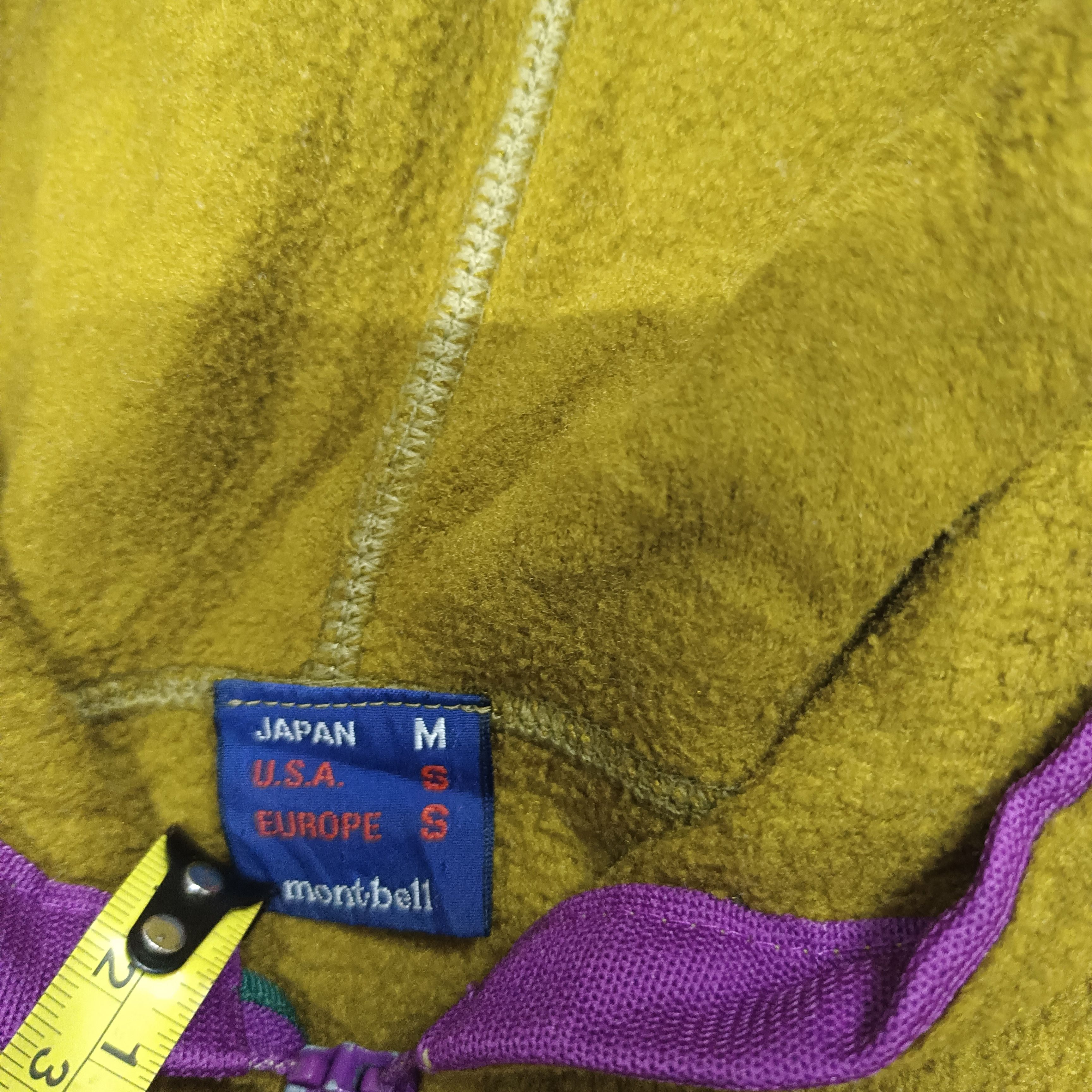 Montbell × Vintage Montbell wool jacket hoodie vintage Size M / US 6-8 / IT 42-44 - 8 Thumbnail