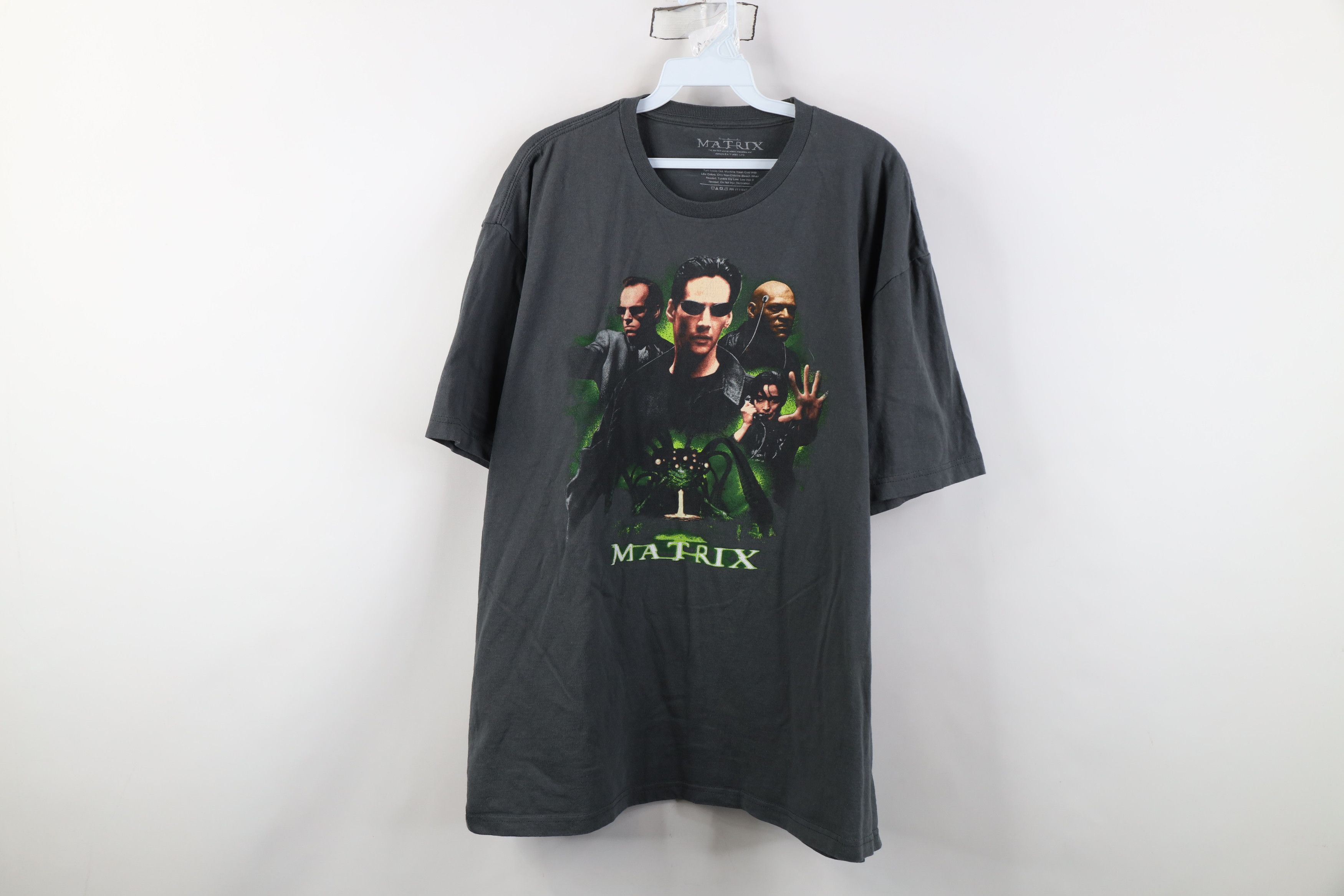 Vintage Vintage Y2K The Matrix Morpheus Agent Smith Trinity T-Shirt Size US XXL / EU 58 / 5 - 1 Thumbnail