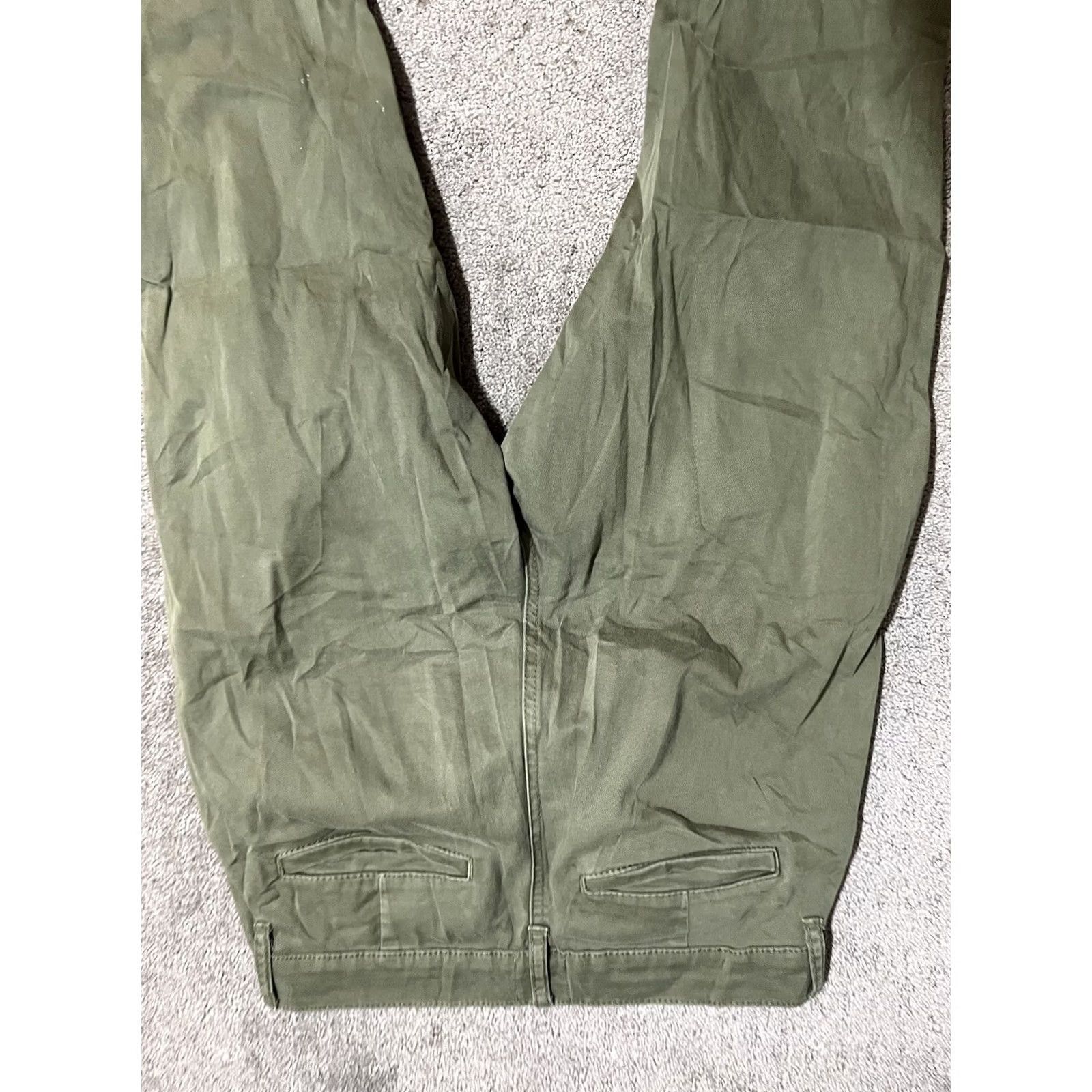 J.Crew J Crew Pants Women’s Size 28T Green Straight Leg Chino Casual Preppy Vintage Size 28" / US 6 / IT 42 - 4 Thumbnail