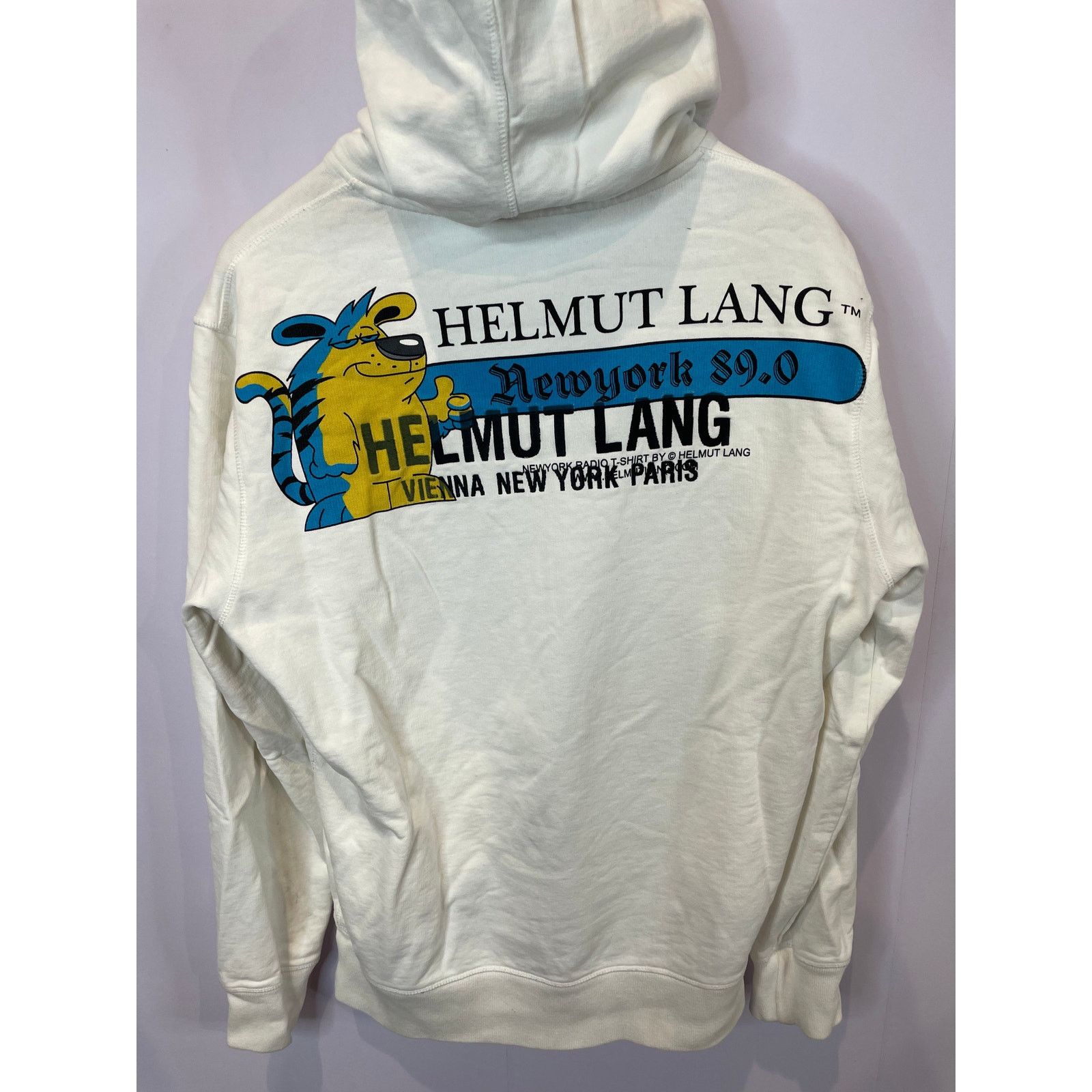 Helmut Lang Helmut Lang New York Hoodie Used Large Size US L / EU 52-54 / 3 - 4 Thumbnail