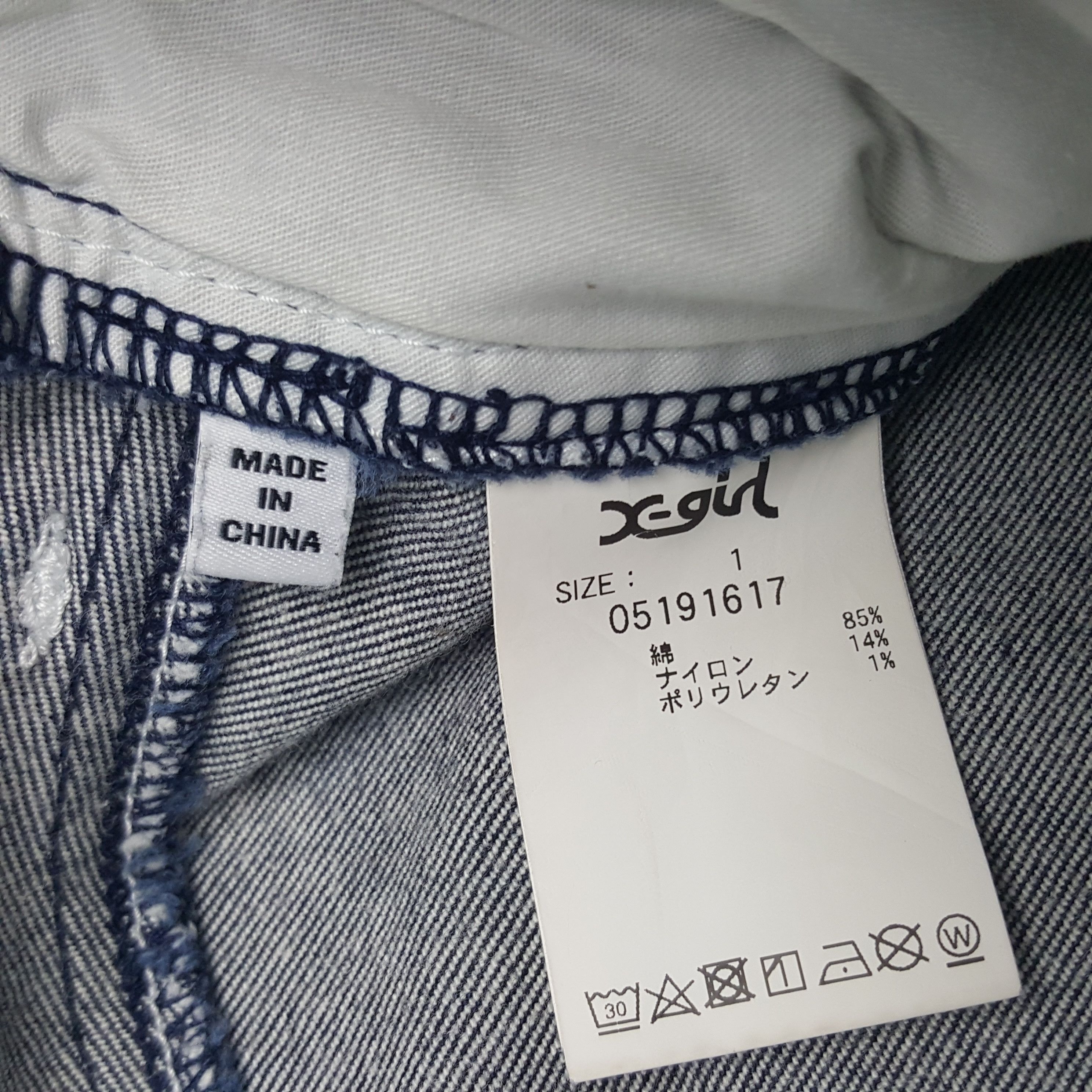 Japanese Brand × Vintage Vintage Xgirl Japanese Cargo Multi Zipper Pants Size US 27 - 14 Thumbnail