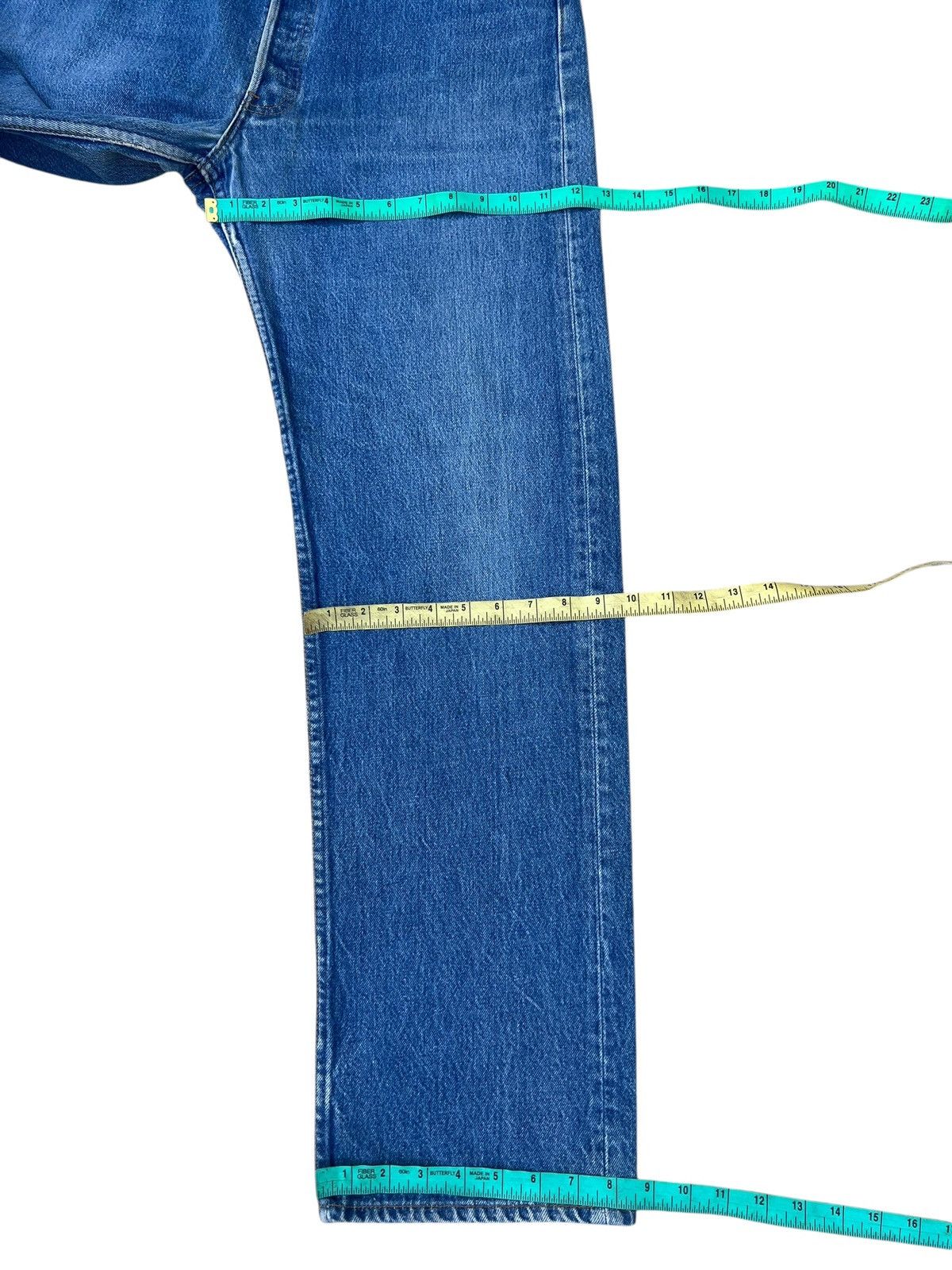 Levi's Vintage 1980s Levi’s 501 Blue Denim Regular Jeans Size US 35 - 5 Thumbnail