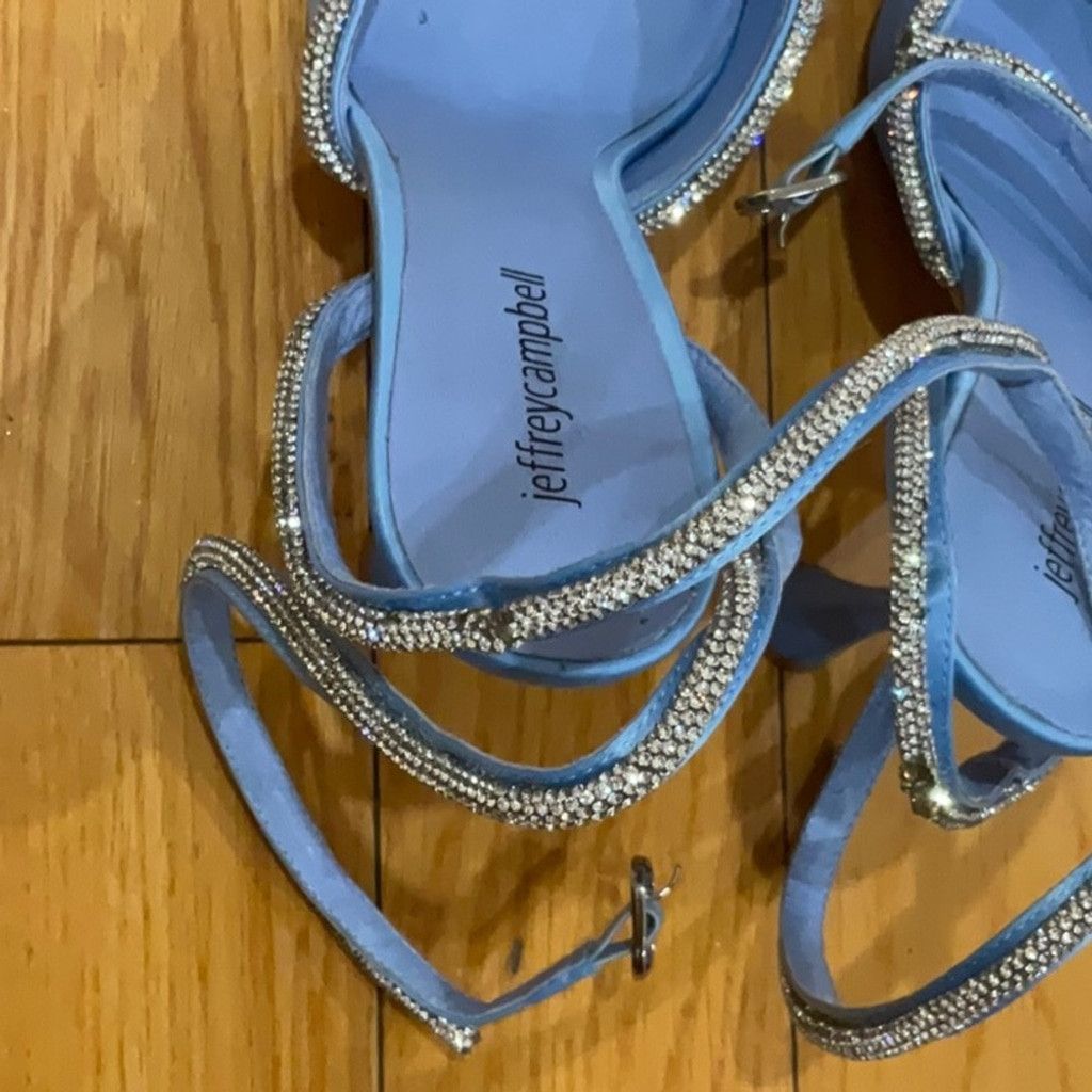 Jeffrey Campbell Jeffrey Campbell Apresdouze Heel in Baby Blue, Size: 8 Size US 8 / IT 38 - 10 Thumbnail